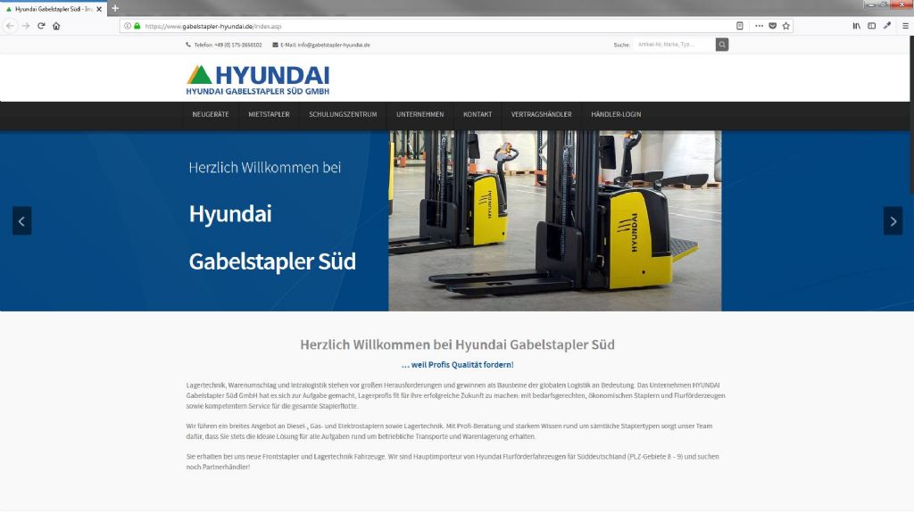 Hyundai Gabelstapler S�d GmbH