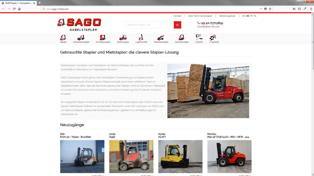 Sawitzki Gabelstapler