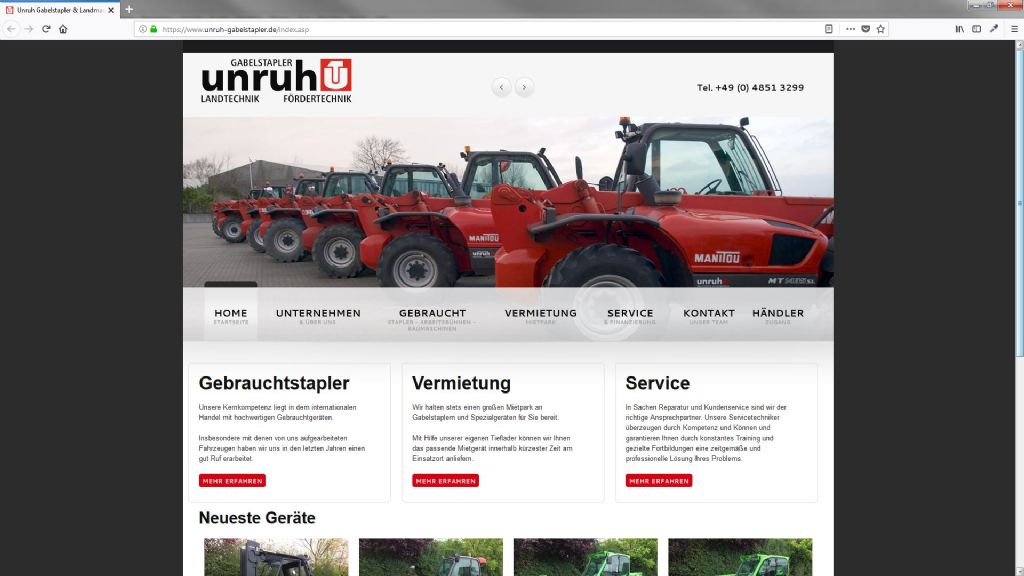 Unruh Gabelstapler und Landmaschinen GmbH