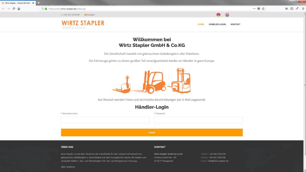 Michael Wirtz Gabelstapler