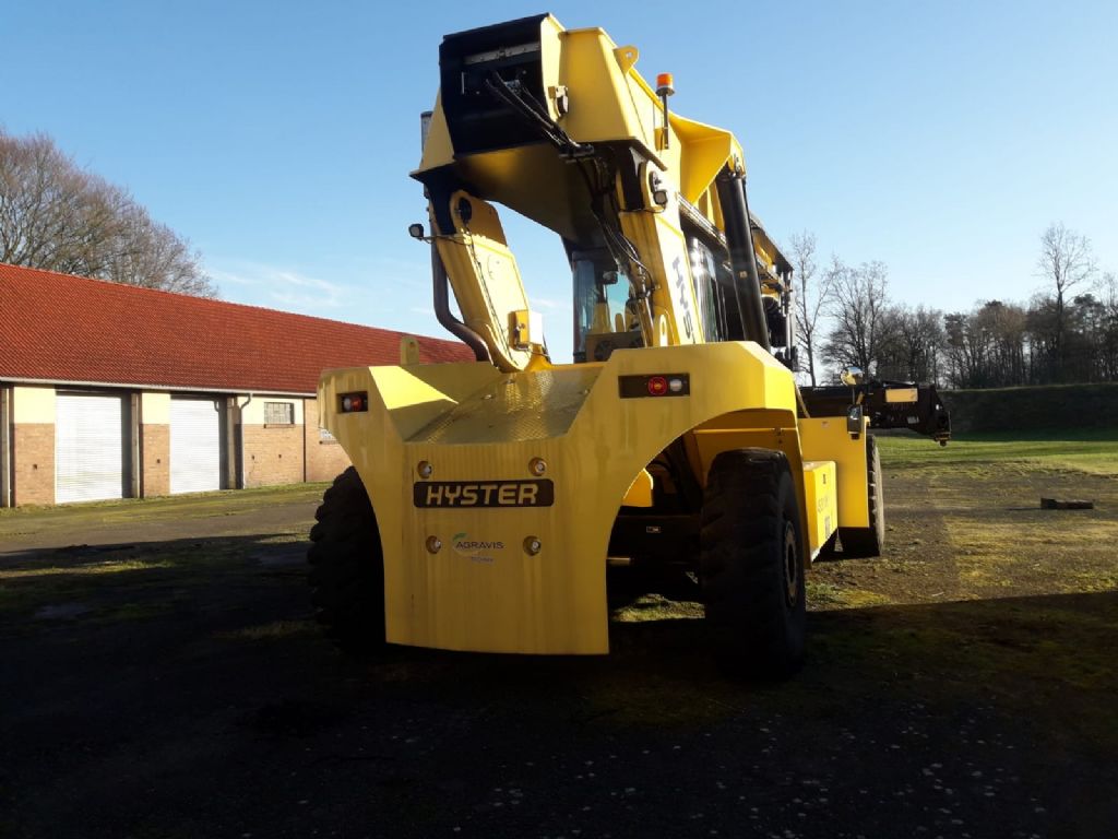 Hyster RS45-31CH Stage IV Vollcontainer Reachstacker agravis-stapler.de