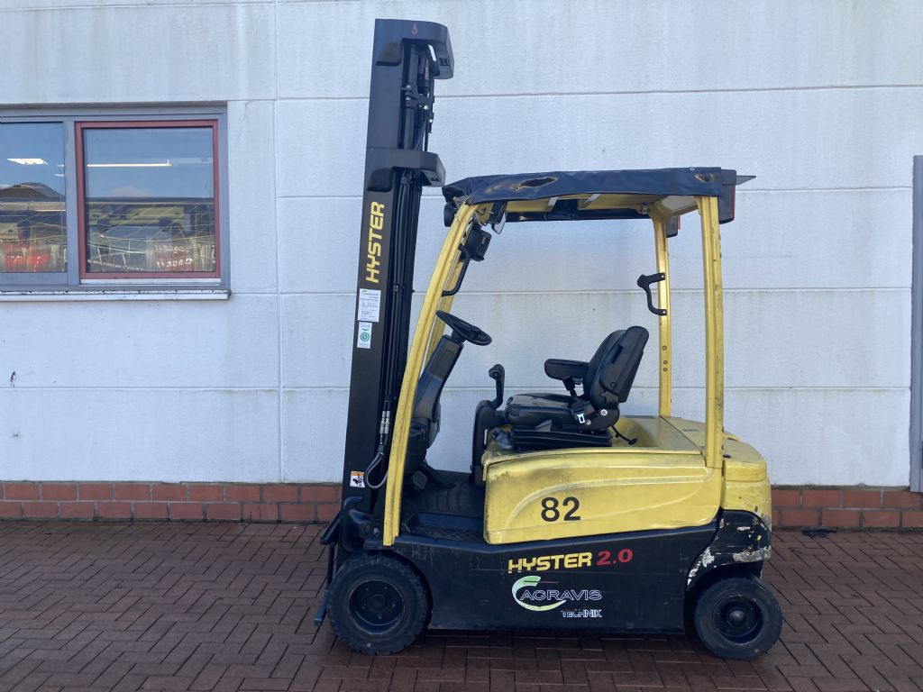 Hyster J 2.0 XN LWB Elektro 4 Rad-Stapler agravis-stapler.de
