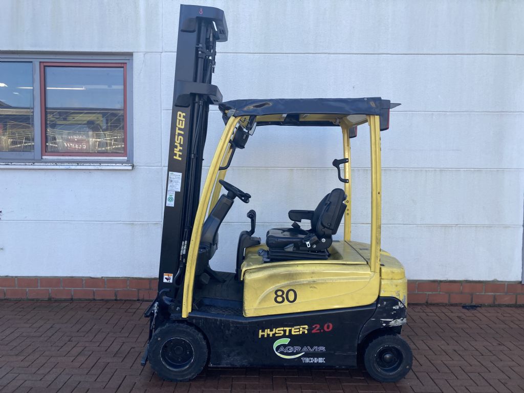 Hyster J 2.0 XN LWB Elektro 4 Rad-Stapler agravis-stapler.de