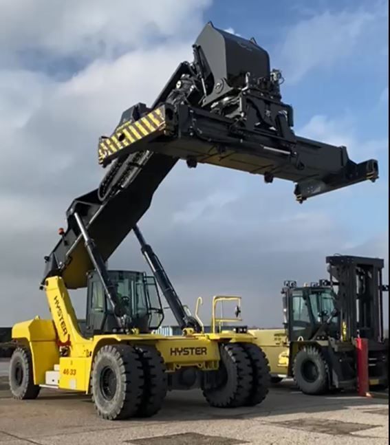 Hyster RS46-33XD/62 Schwerlaststapler - Diesel agravis-stapler.de