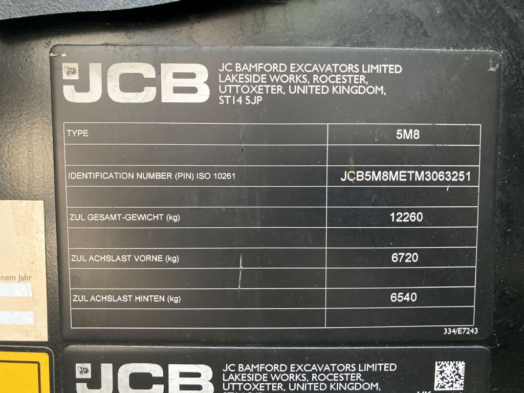 JCB 540-140 Hi Viz Teleskopstapler starr agravis-stapler.de