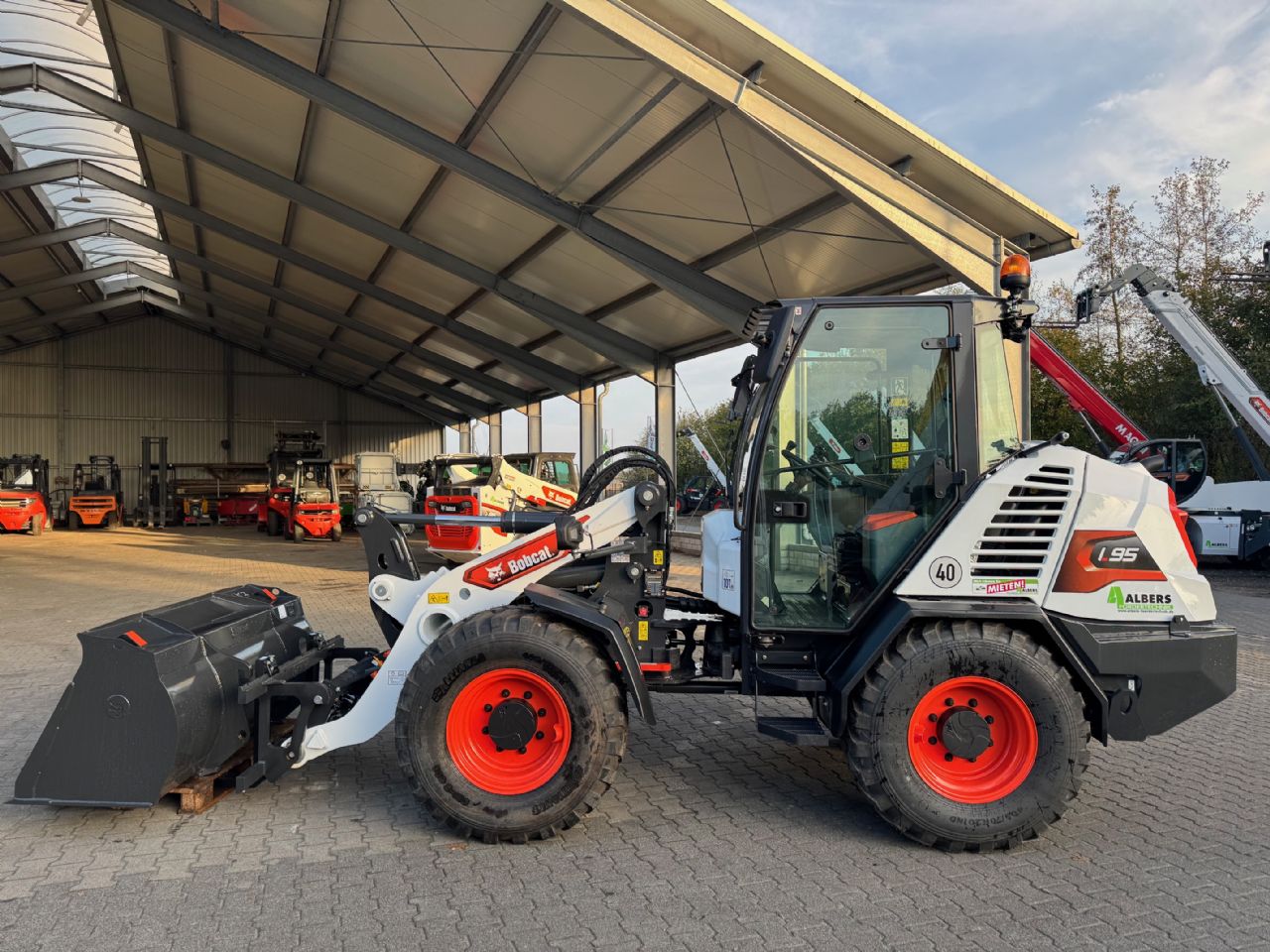 Bobcat-L 95 E V-Radlader-http://www.albers-gabelstapler.de