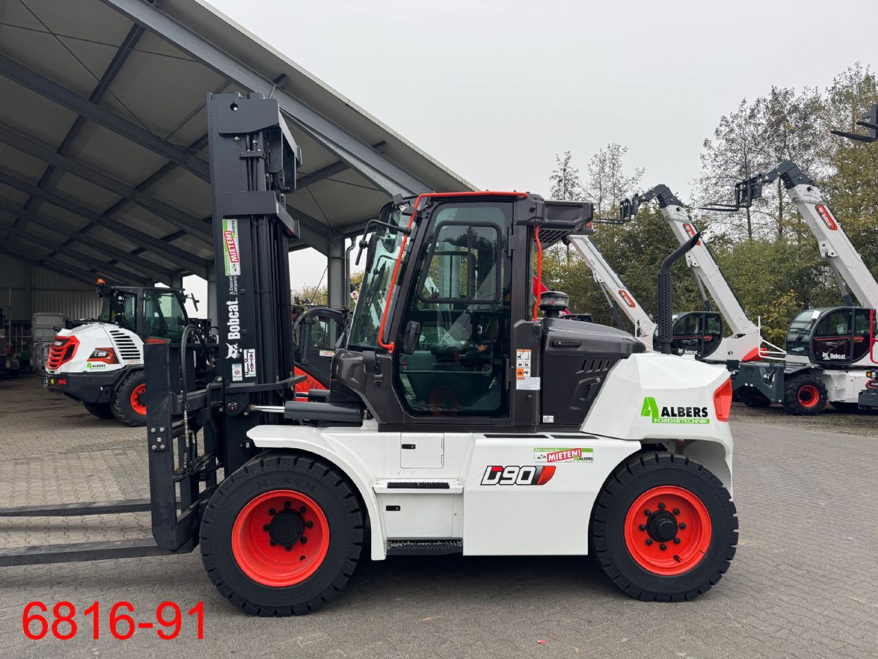 Bobcat-D 90 S-9-Dieselstapler-http://www.albers-gabelstapler.de