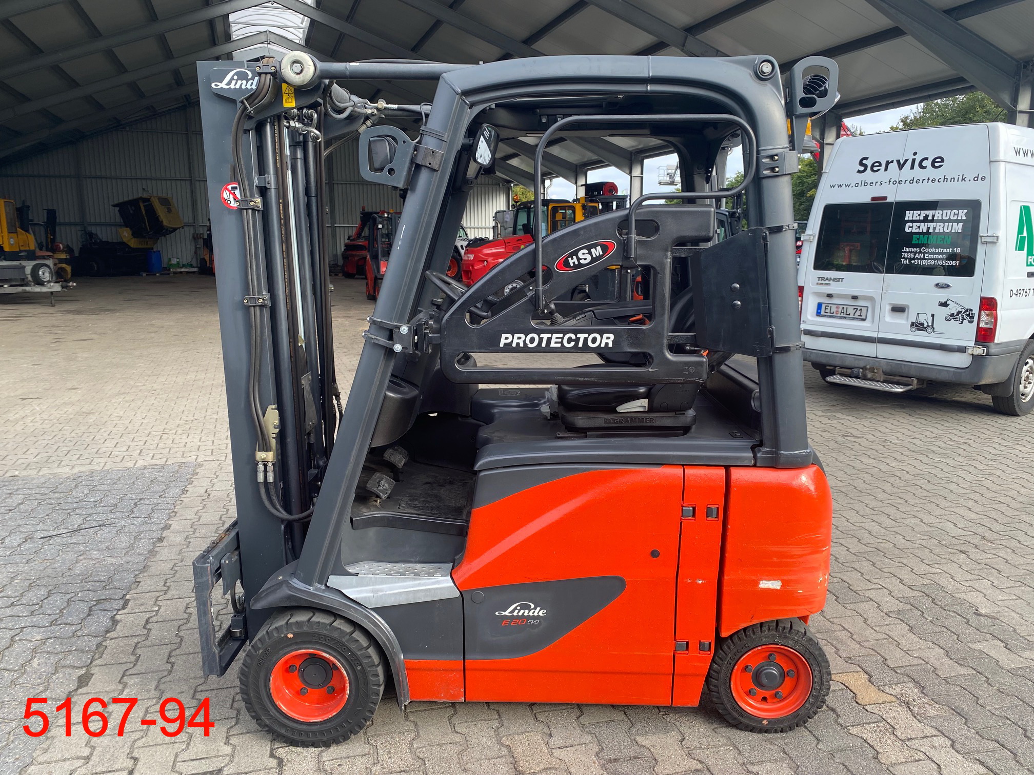 Linde-E 20 PH 02-Elektro 4 Rad-Stapler-www.heftruckcentrumemmen.nl