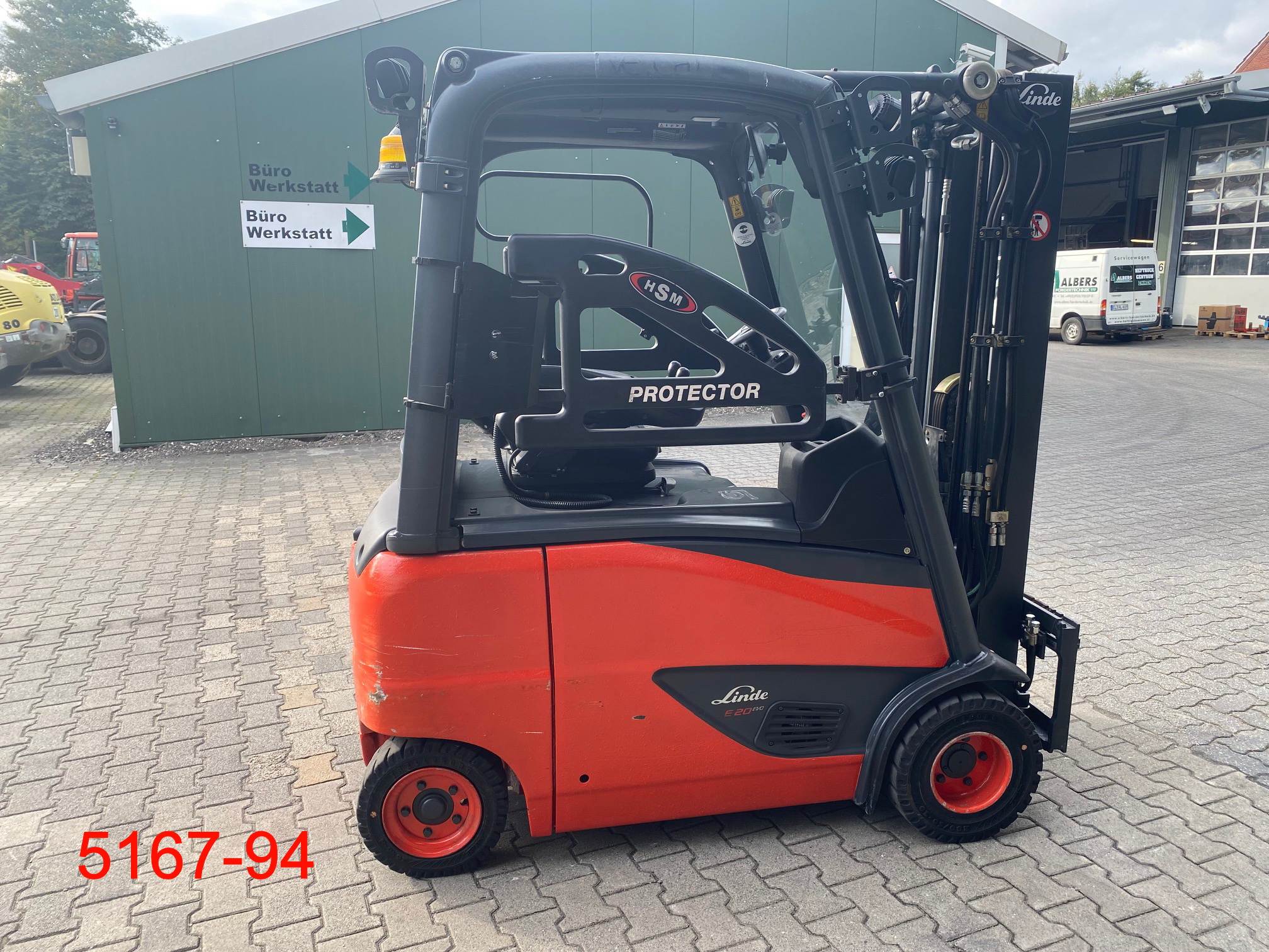 Linde-E 20 PH 02-Elektro 4 Rad-Stapler-www.heftruckcentrumemmen.nl