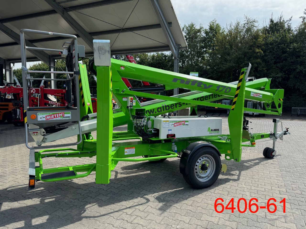 Niftylift-170 TE-Anh�nger Arbeitsb�hne-www.heftruckcentrumemmen.nl