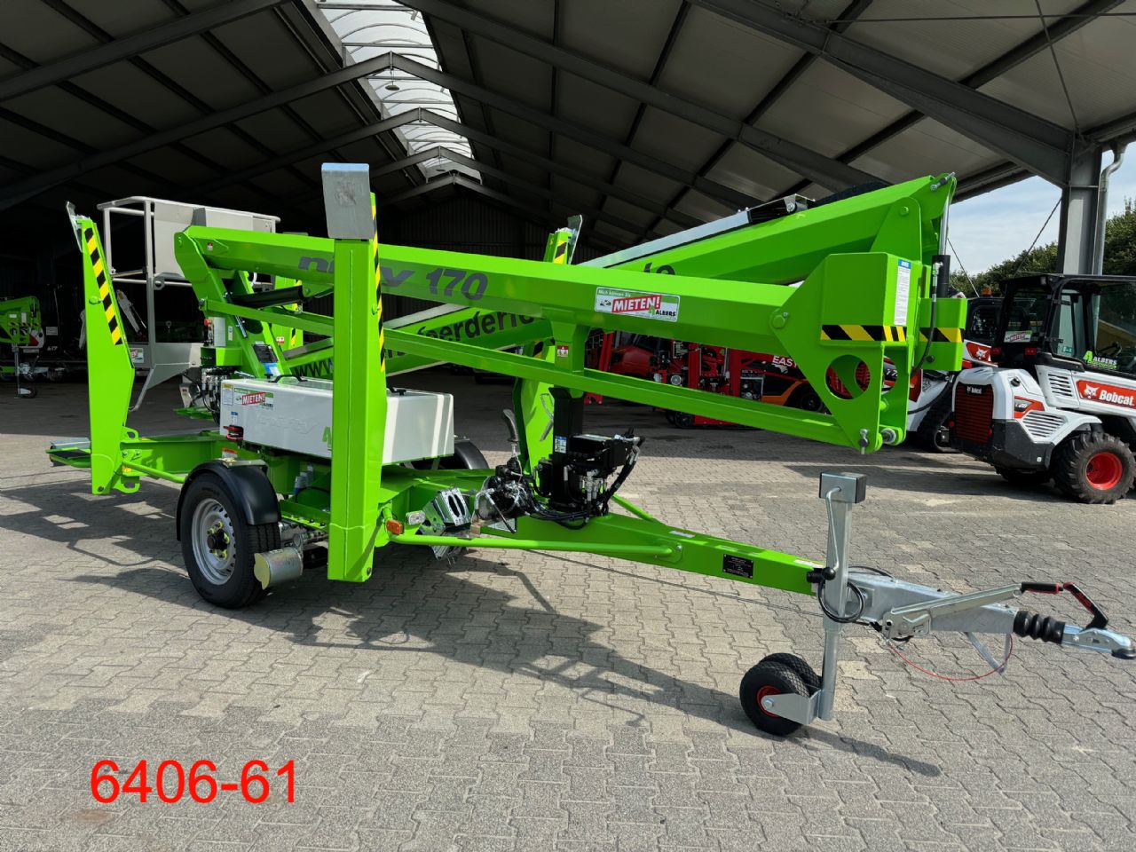 Niftylift-170 TE-Anh�nger Arbeitsb�hne-www.heftruckcentrumemmen.nl