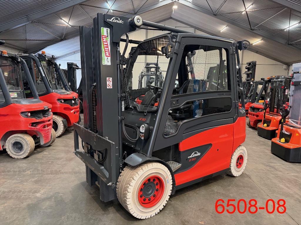 Linde-E 50 HL 01-Elektro 4 Rad-Stapler-http://www.albers-gabelstapler.de