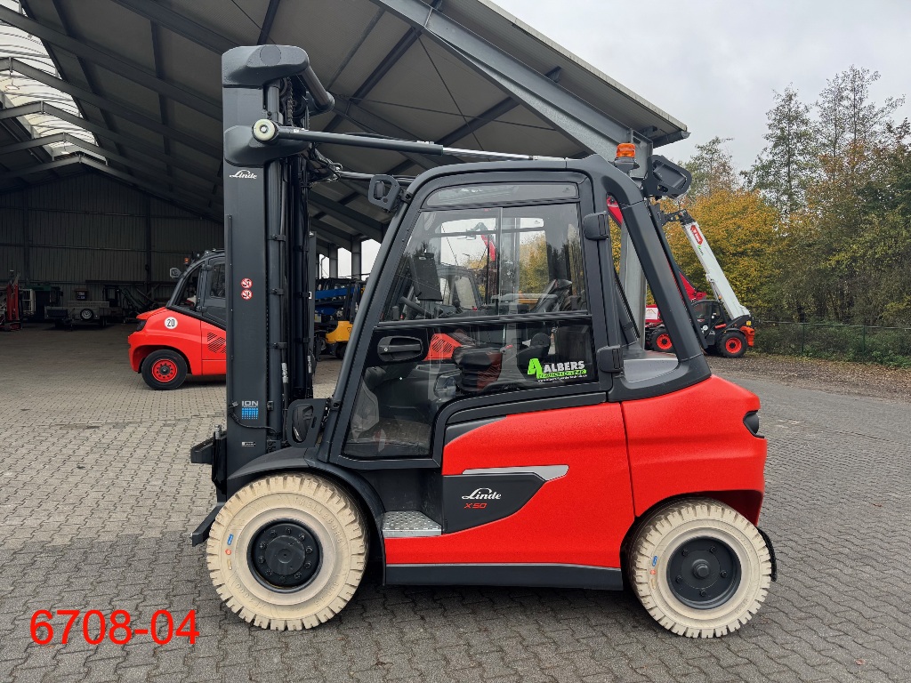 Linde-X 50-Elektro 4 Rad-Stapler-http://www.albers-gabelstapler.de
