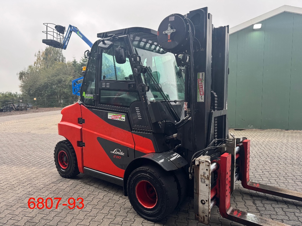 Linde-E 80-01 / 900-Elektro 4 Rad-Stapler-www.heftruckcentrumemmen.nl