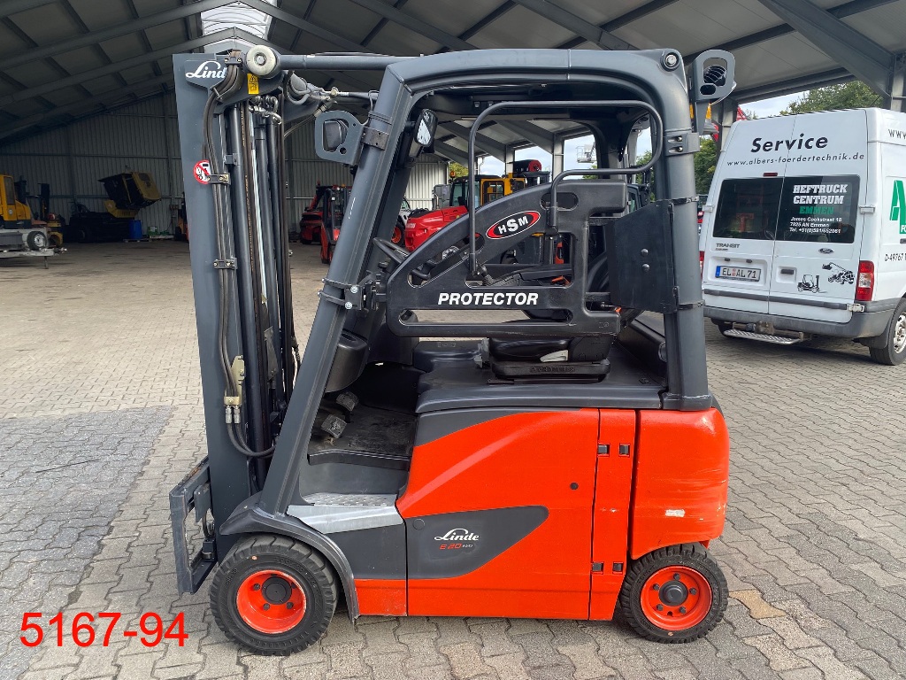Linde-E 20 PH 02-Elektro 4 Rad-Stapler-http://www.heftruckcentrumemmen.nl