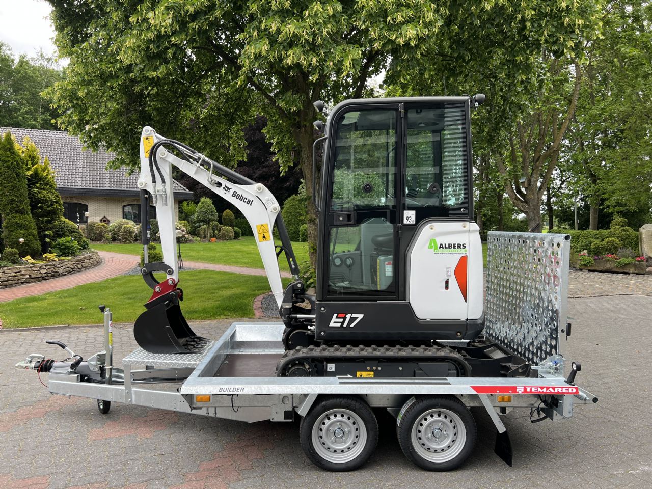 Bobcat-E 17 V-Minibagger-http://www.albers-gabelstapler.de
