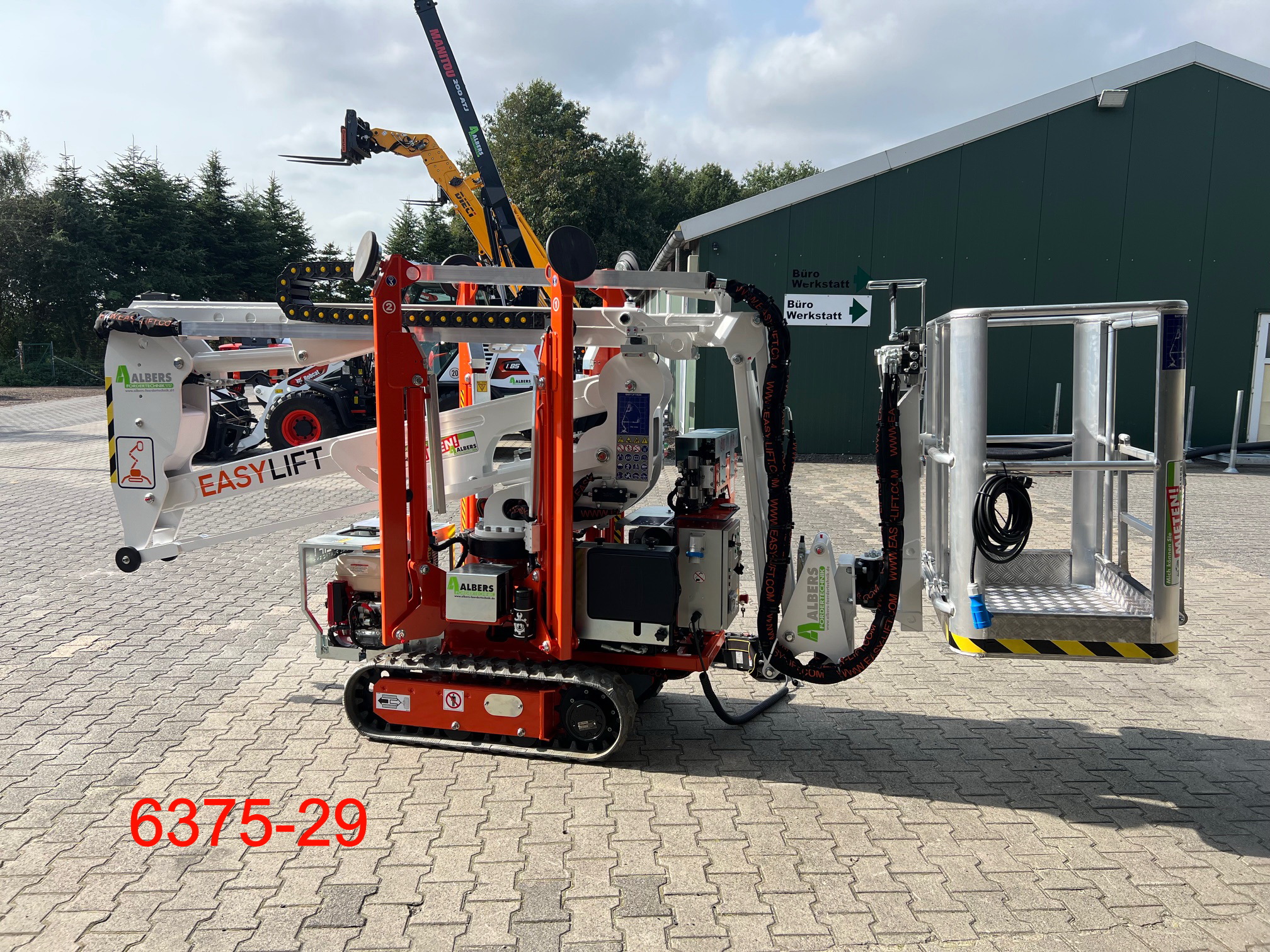 Easy Lift-R 130 Funk Raupenbhne-Gelenkteleskopbhne-www.heftruckcentrumemmen.nl