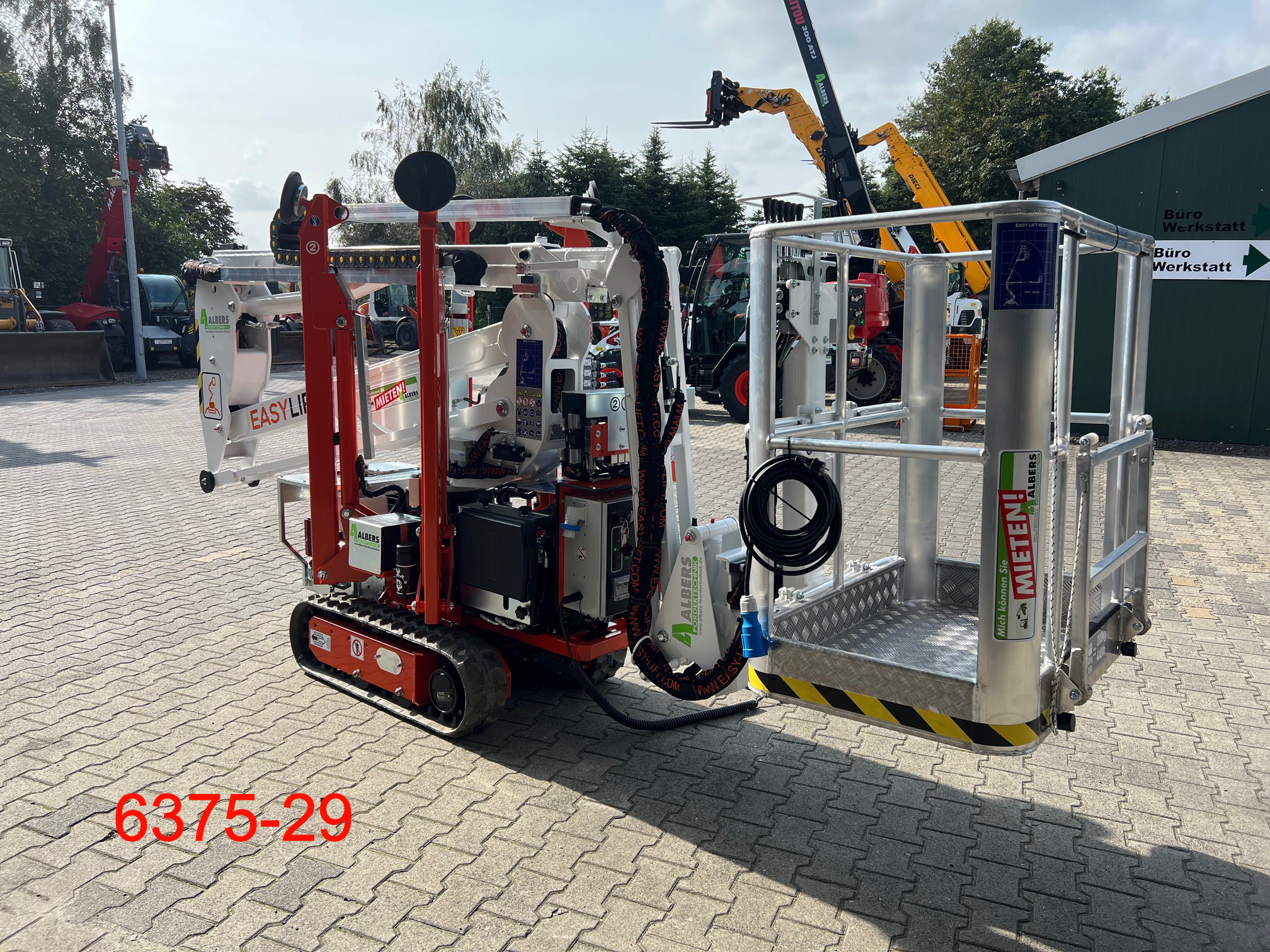 Easy Lift-R 130 Funk Raupenbhne-Gelenkteleskopbhne-www.heftruckcentrumemmen.nl