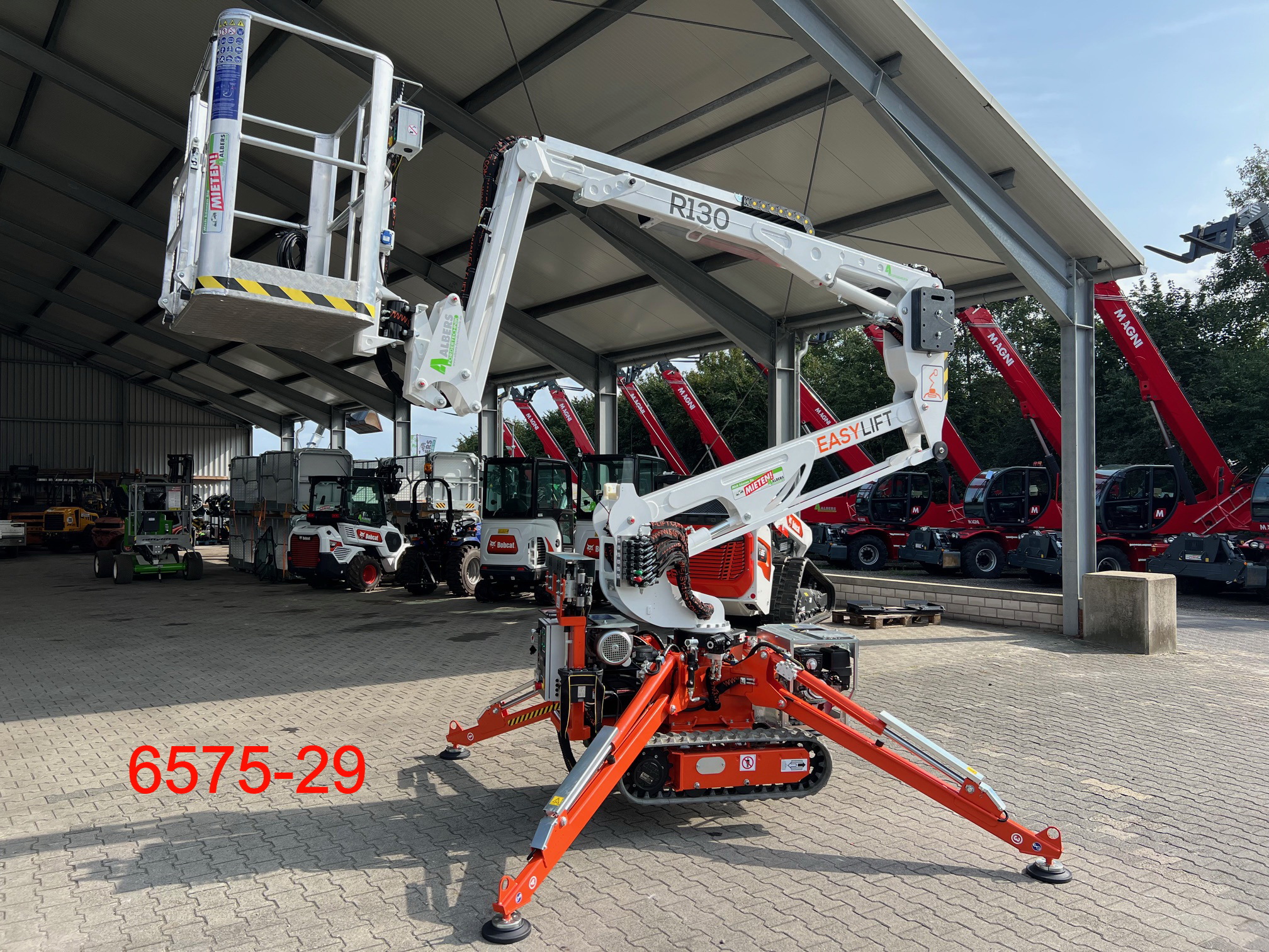 Easy Lift-R 130 Funk Raupenbhne-Gelenkteleskopbhne-www.heftruckcentrumemmen.nl