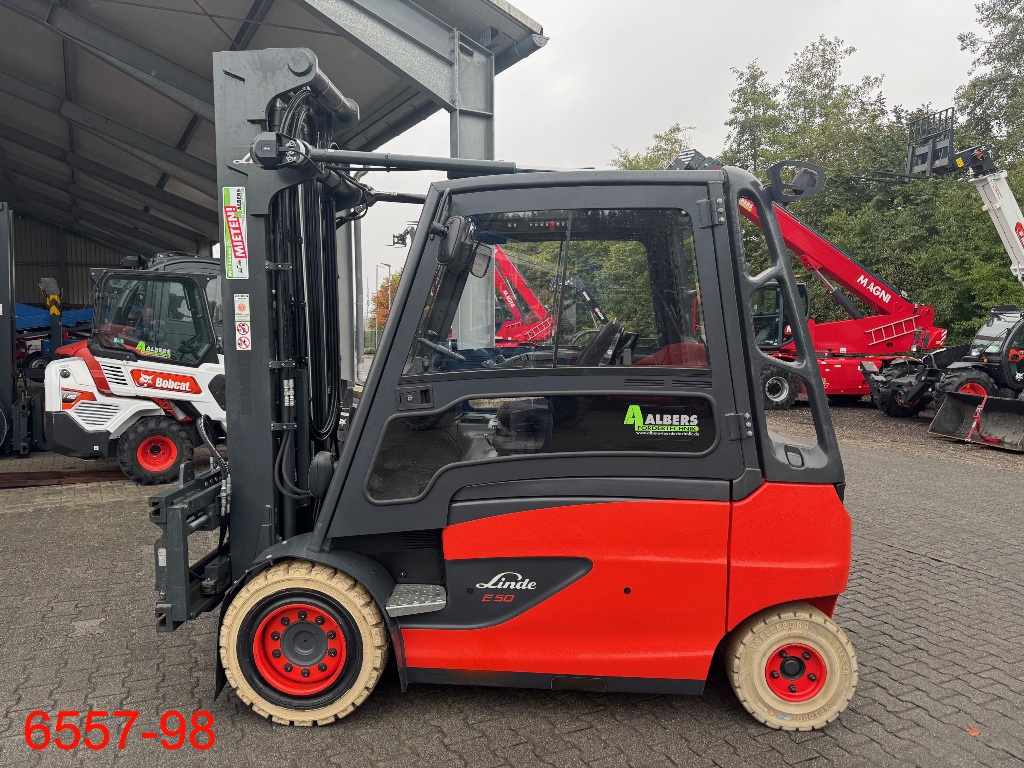 Linde-E 50 HL 01 600-Elektro 4 Rad-Stapler-www.albers-gabelstapler.de