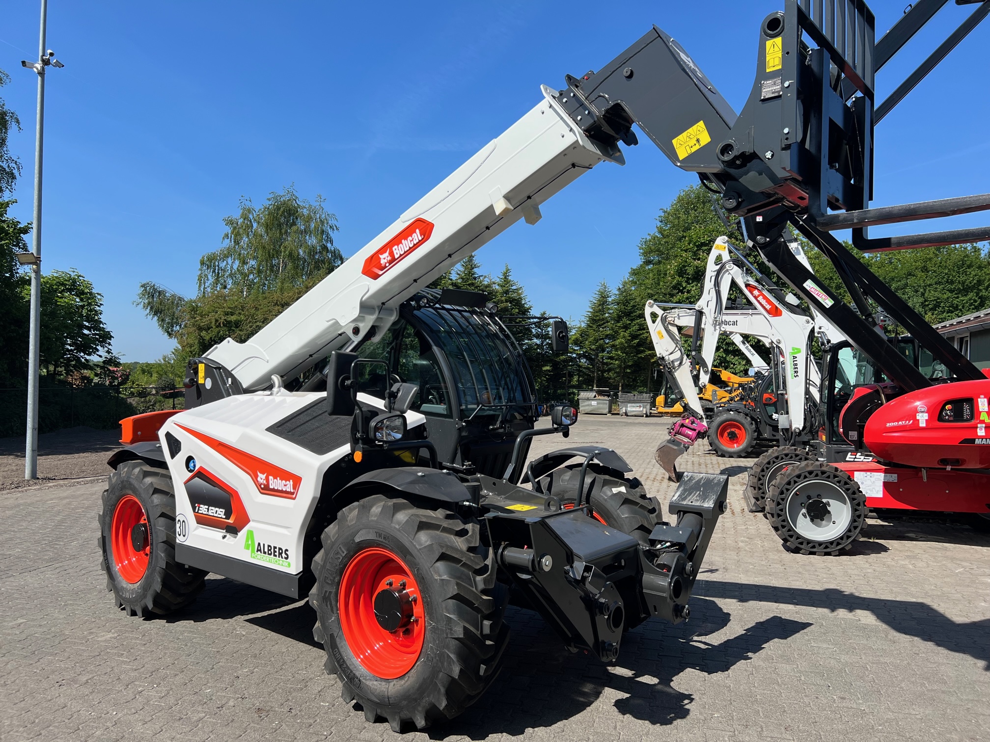 Bobcat-T 36.120 SL 100 V R-Serie-Teleskopstapler starr-http://www.albers-gabelstapler.de