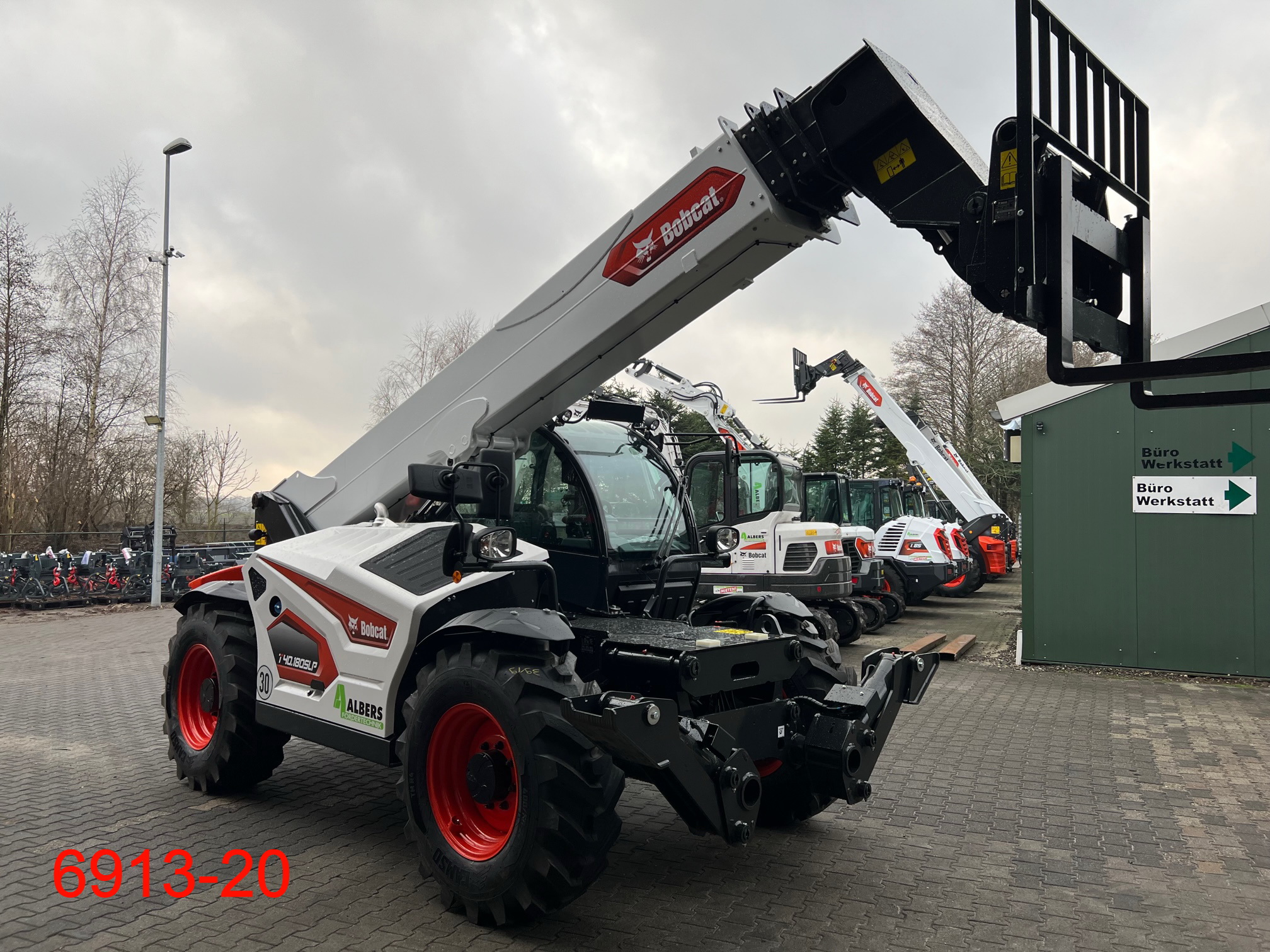 Bobcat-T 40180 SLP 100 V R-Serie-Teleskopstapler starr-http://www.albers-gabelstapler.de