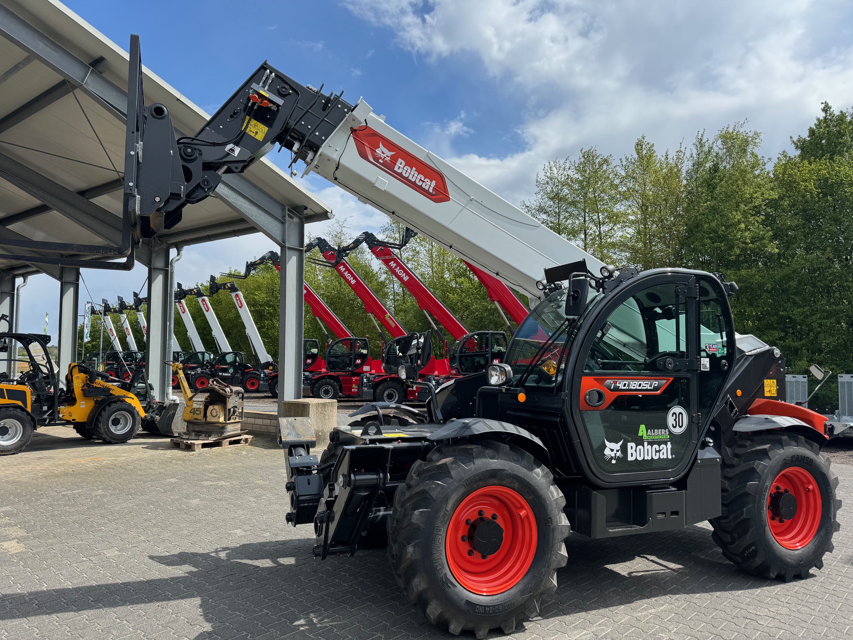 Bobcat-T 40180 SLP 100 V R-Serie-Teleskopstapler starr-www.heftruckcentrumemmen.nl