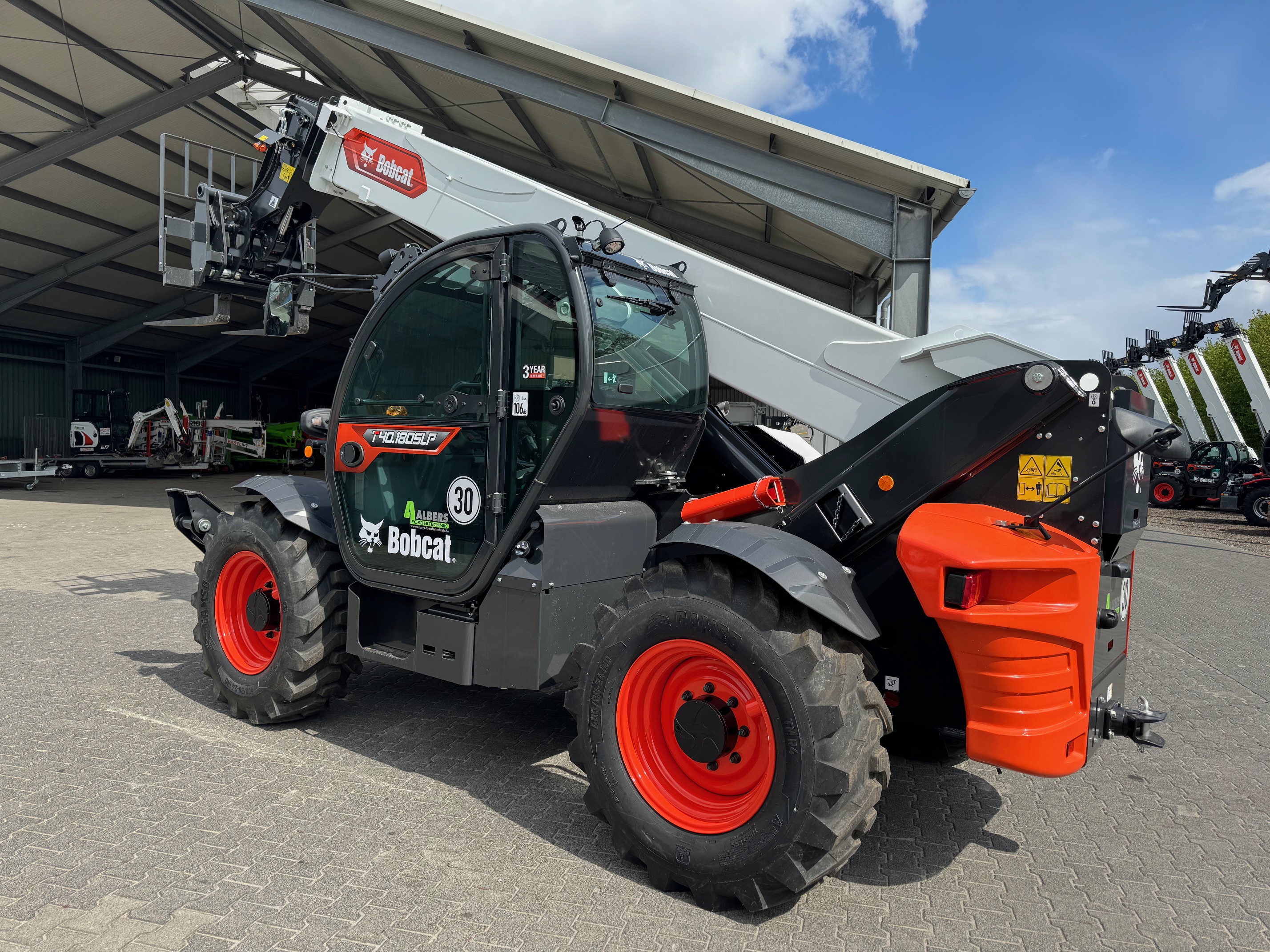 Bobcat-T 40180 SLP 100 V R-Serie-Teleskopstapler starr-www.heftruckcentrumemmen.nl