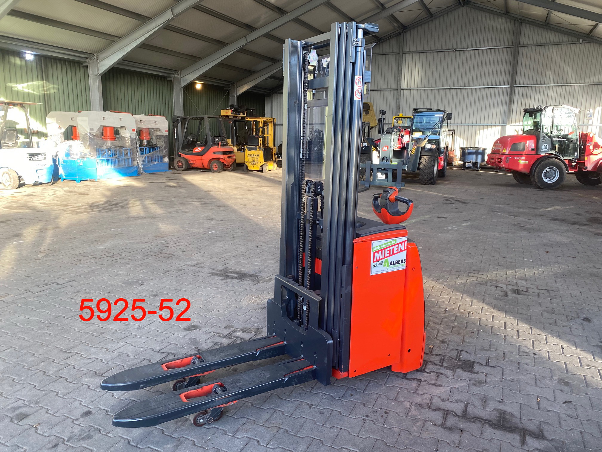 Linde-L 16 i-Hochhubwagen-http://www.albers-gabelstapler.de