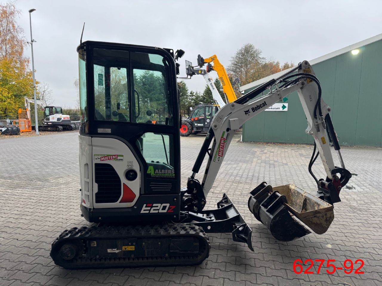 Bobcat-E 20 Z (long-reach)-Minibagger-www.heftruckcentrumemmen.nl