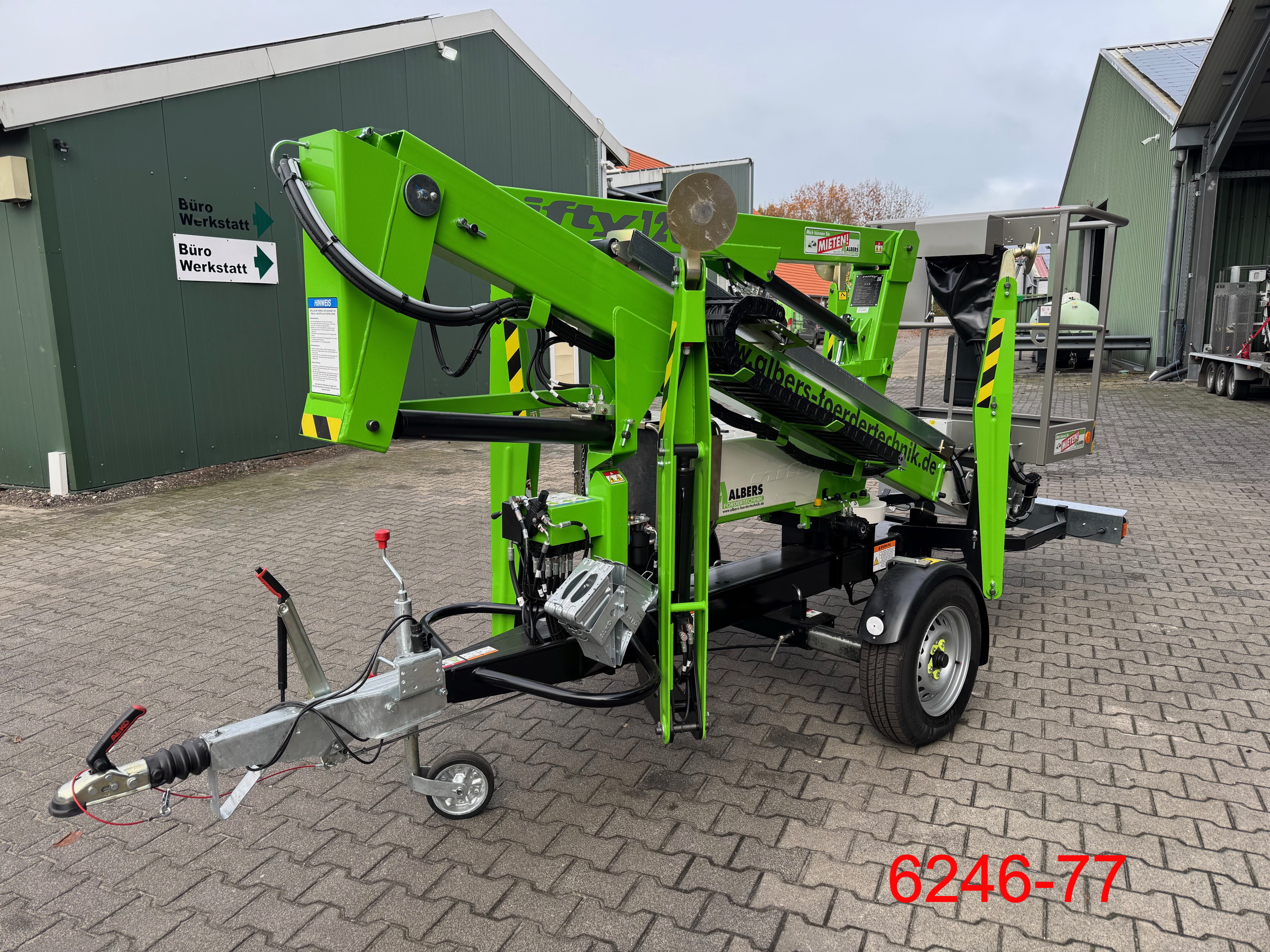 Niftylift-120 TE MK1D-Anhnger Arbeitsbhne-www.heftruckcentrumemmen.nl