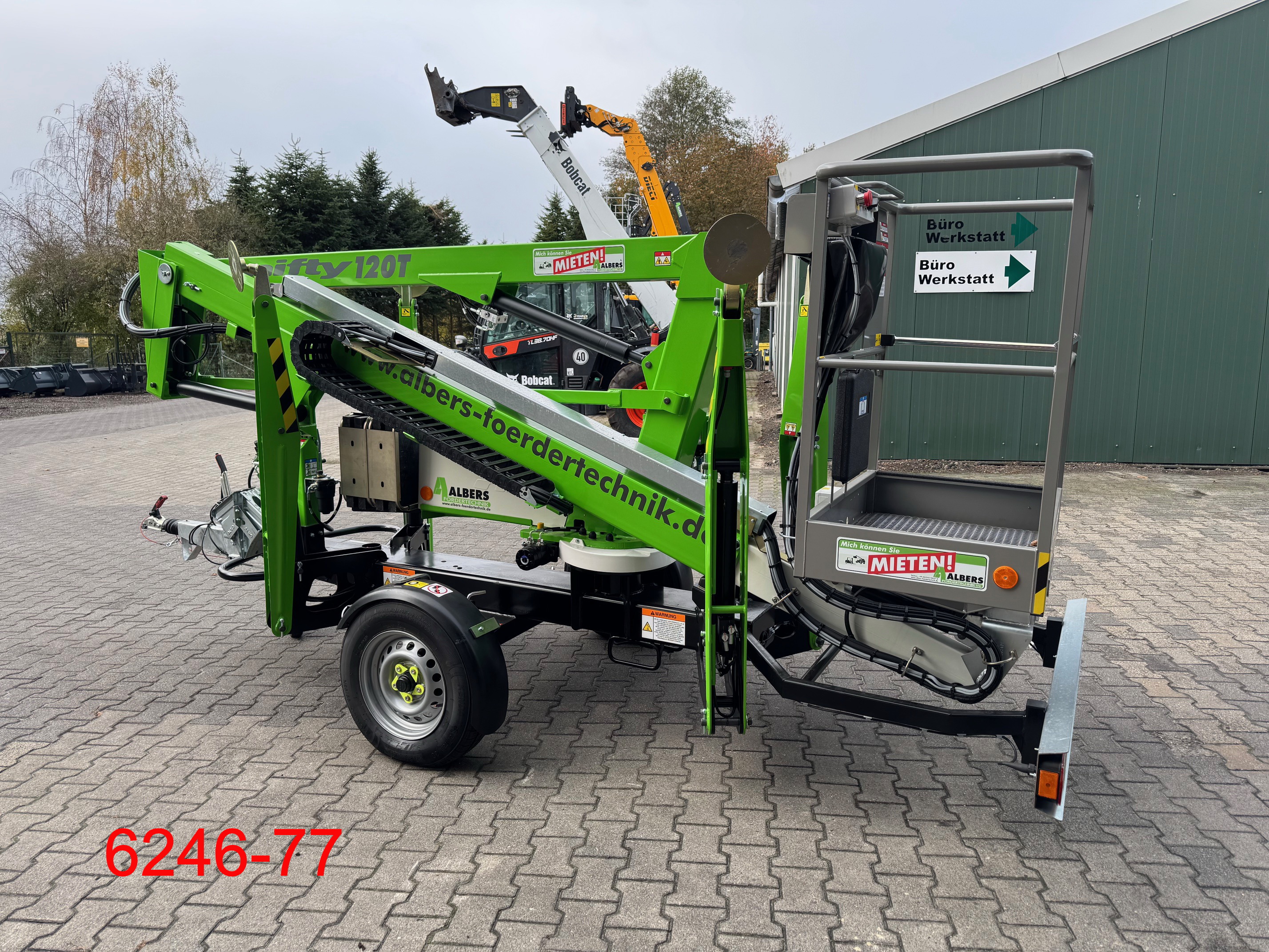 Niftylift-120 TE MK1D-Anhnger Arbeitsbhne-www.heftruckcentrumemmen.nl