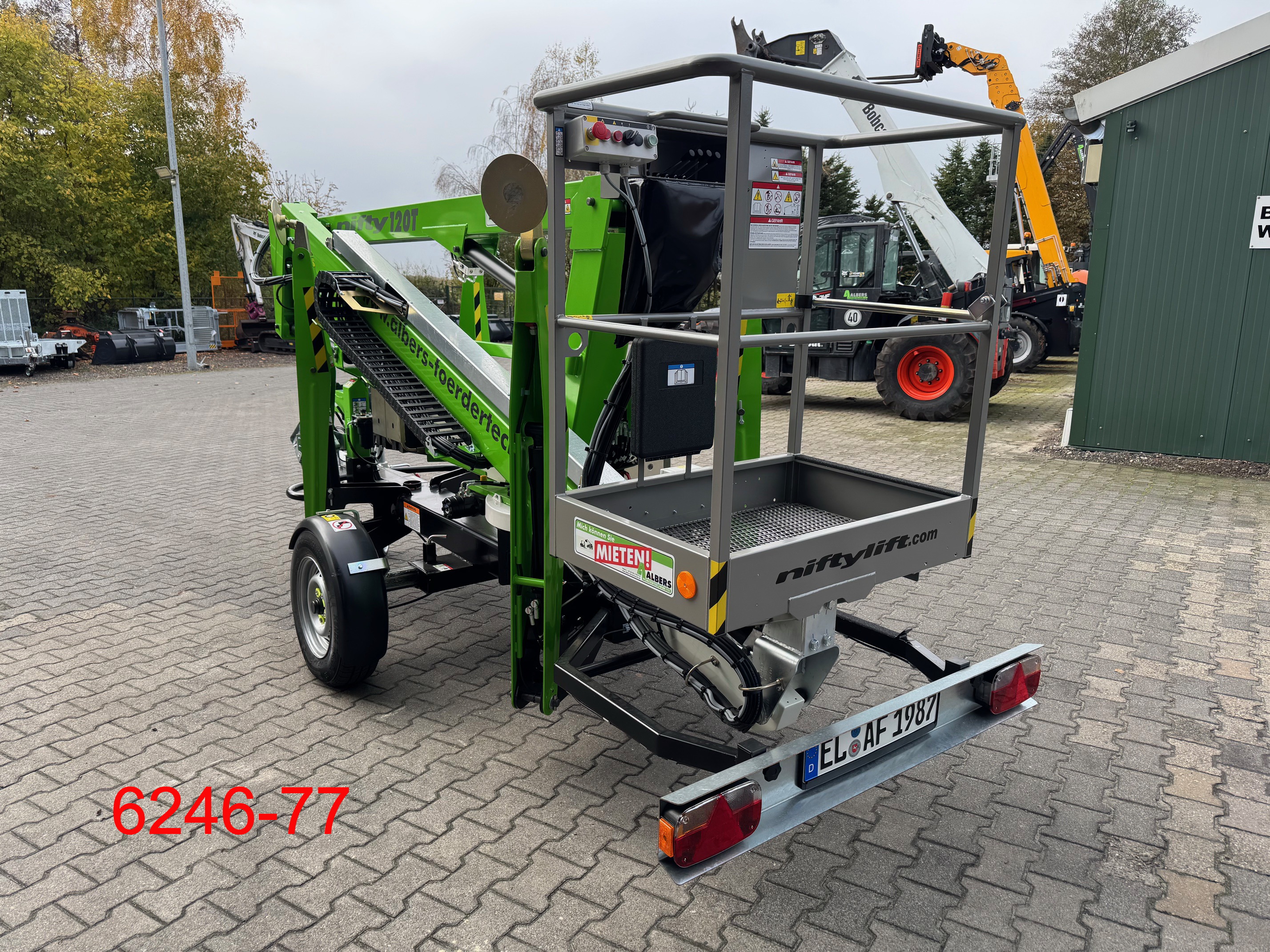 Niftylift-120 TE MK1D-Anhnger Arbeitsbhne-www.heftruckcentrumemmen.nl