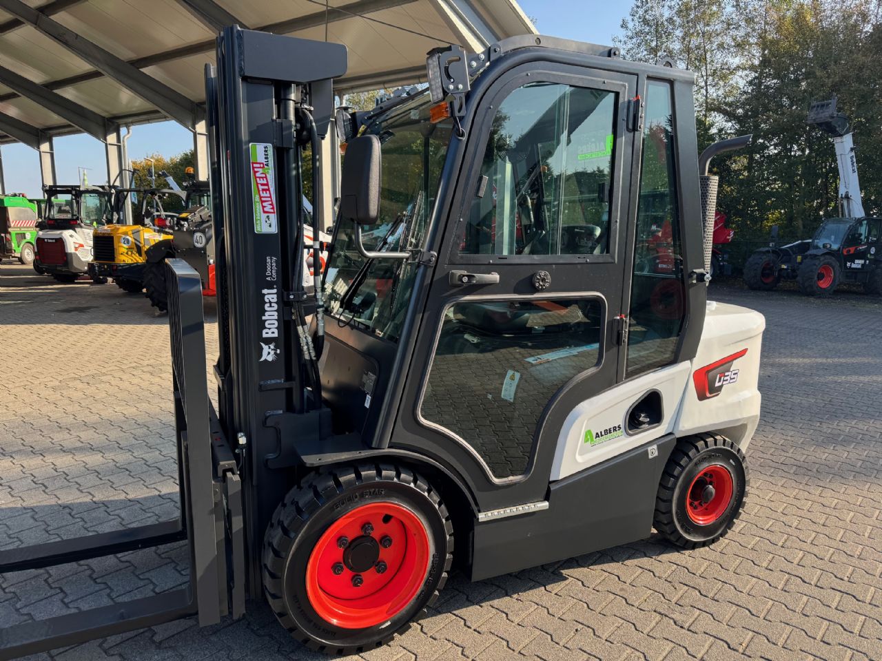 Bobcat-D 35 NXS-Dieselstapler-http://www.albers-gabelstapler.de