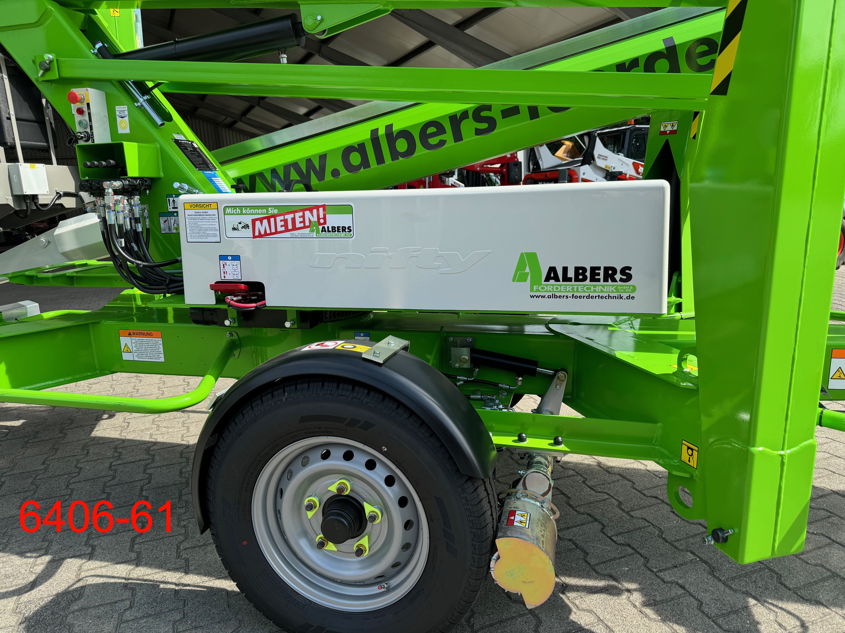 Niftylift-170 TE-Anhnger Arbeitsbhne-www.heftruckcentrumemmen.nl