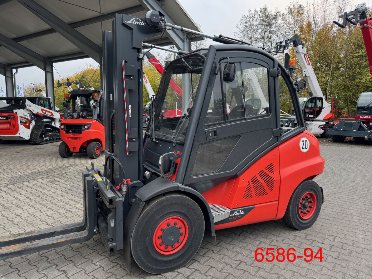 Linde-H 50 D - 02 / 600-Dieselstapler-http://www.albers-gabelstapler.de