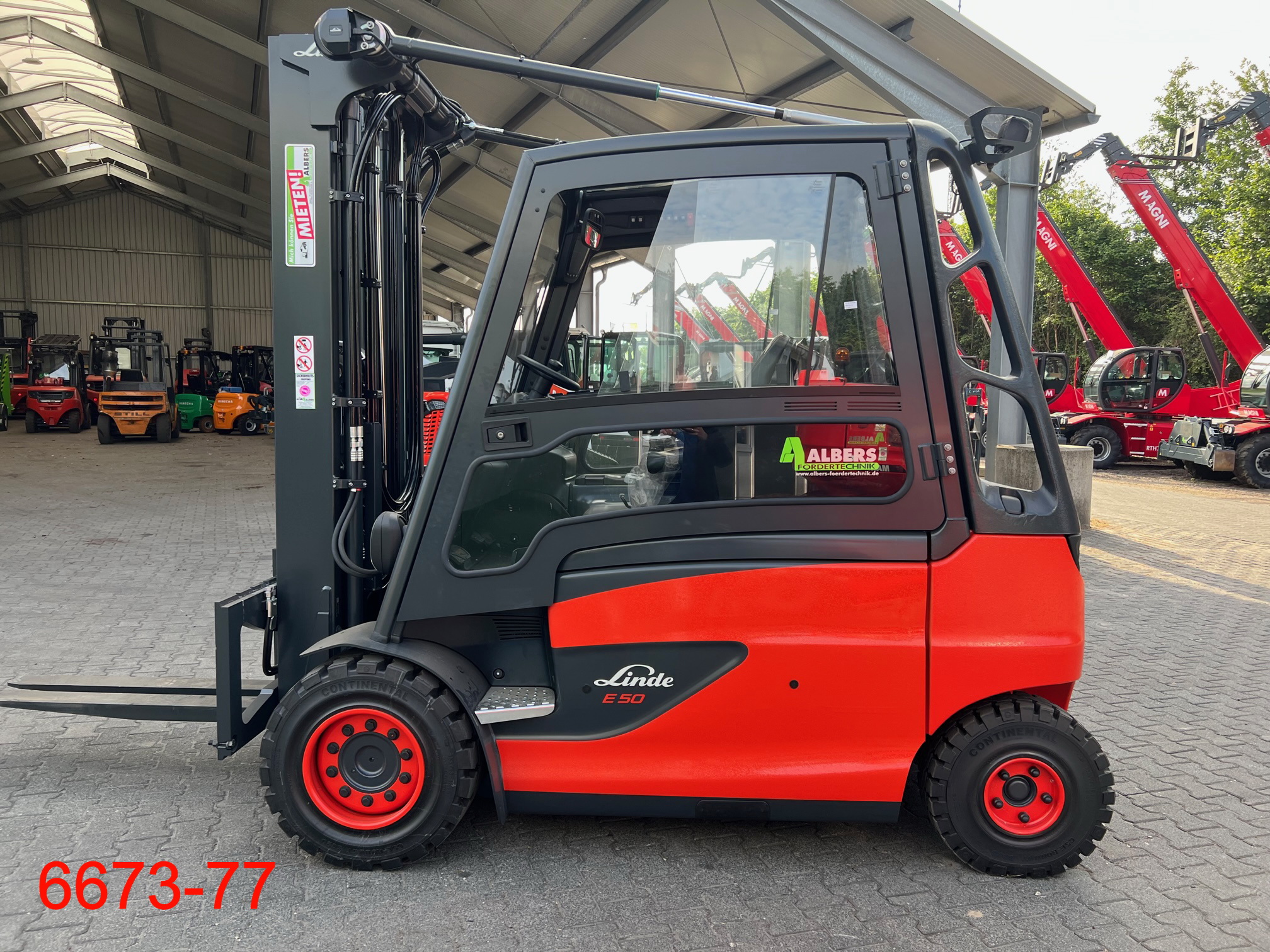 Linde-E 50 HL-Elektro 4 Rad-Stapler-www.heftruckcentrumemmen.nl