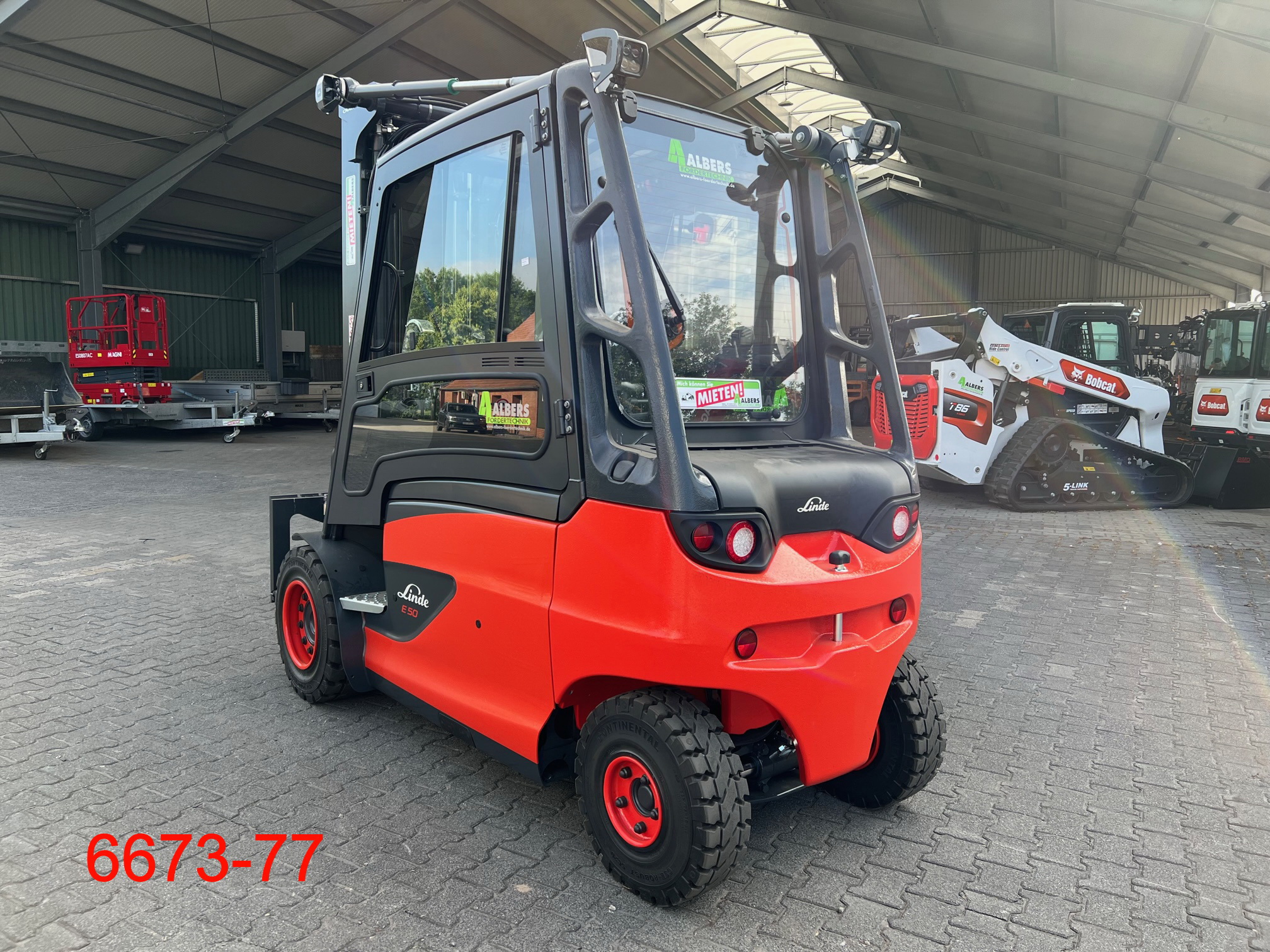 Linde-E 50 HL-Elektro 4 Rad-Stapler-www.heftruckcentrumemmen.nl
