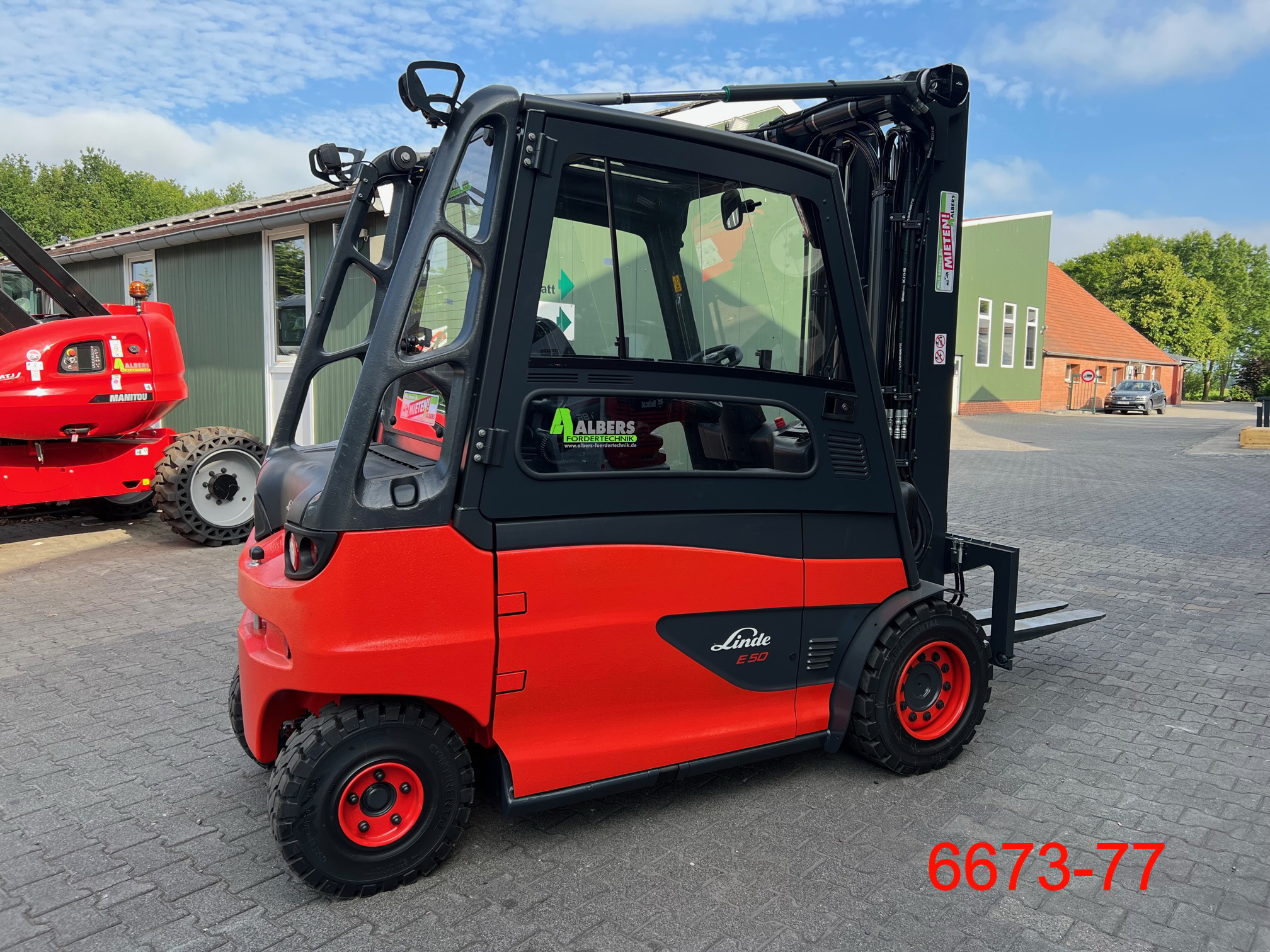 Linde-E 50 HL-Elektro 4 Rad-Stapler-www.heftruckcentrumemmen.nl