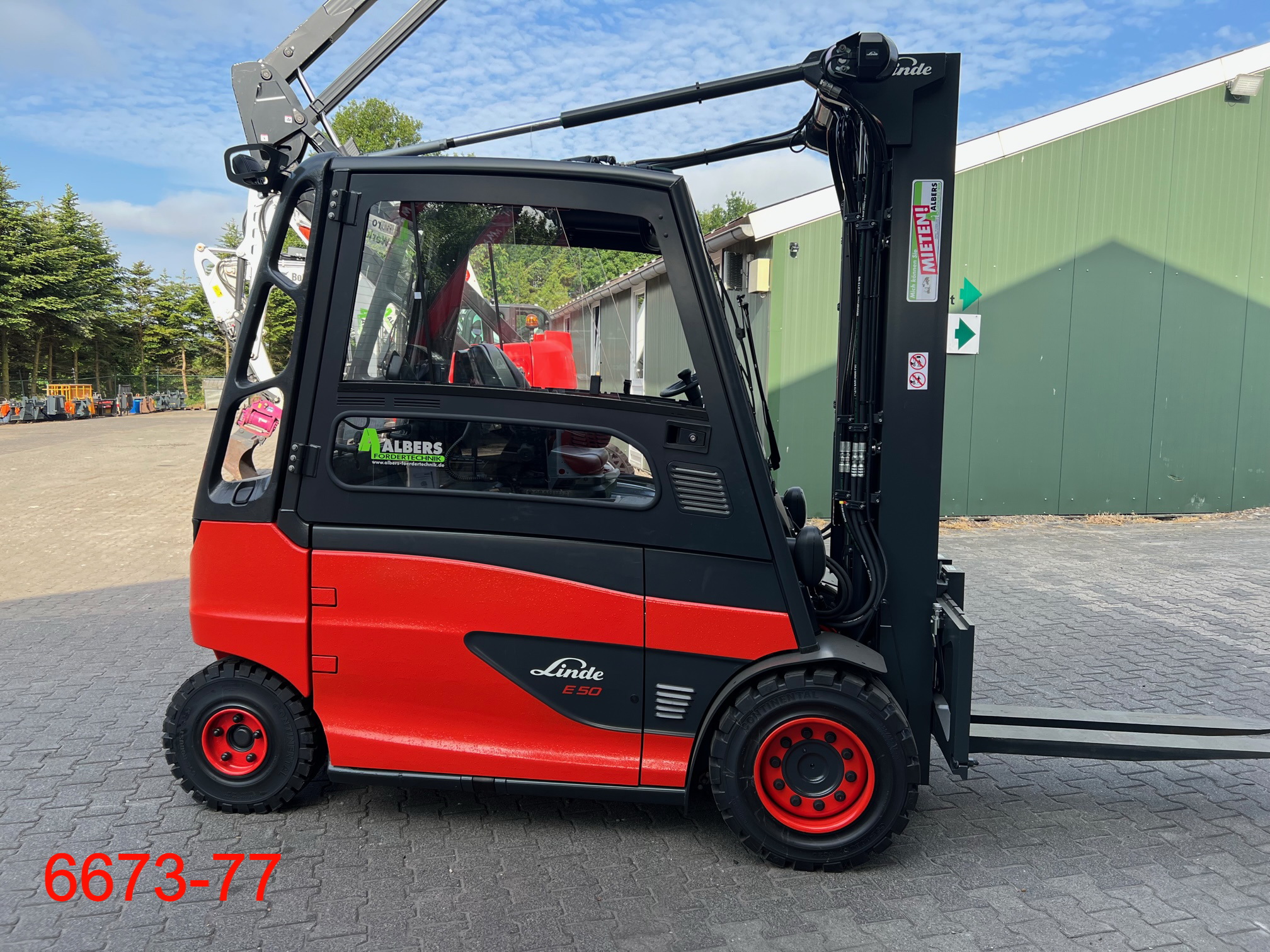 Linde-E 50 HL-Elektro 4 Rad-Stapler-www.heftruckcentrumemmen.nl
