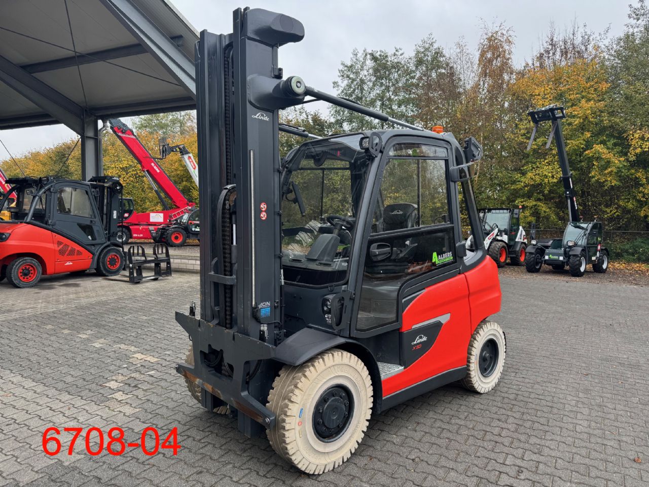 Linde-X 50-Elektro 4 Rad-Stapler-http://www.albers-gabelstapler.de