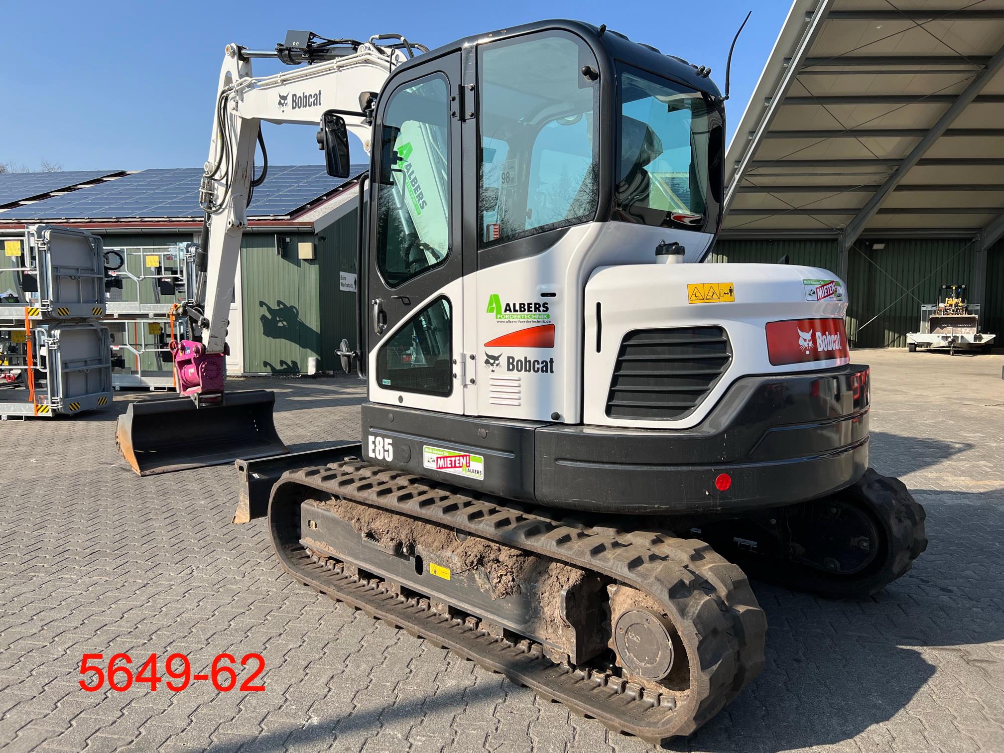 Bobcat-E 85-Minibagger-www.heftruckcentrumemmen.nl