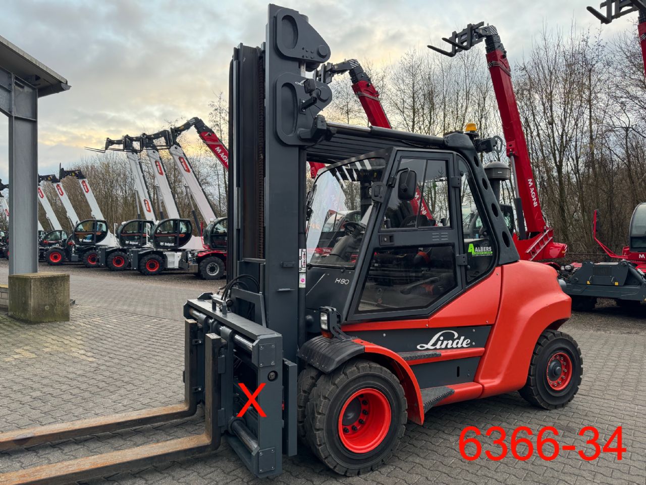 Linde-H 80 D - 02 900-Dieselstapler-http://www.albers-gabelstapler.de