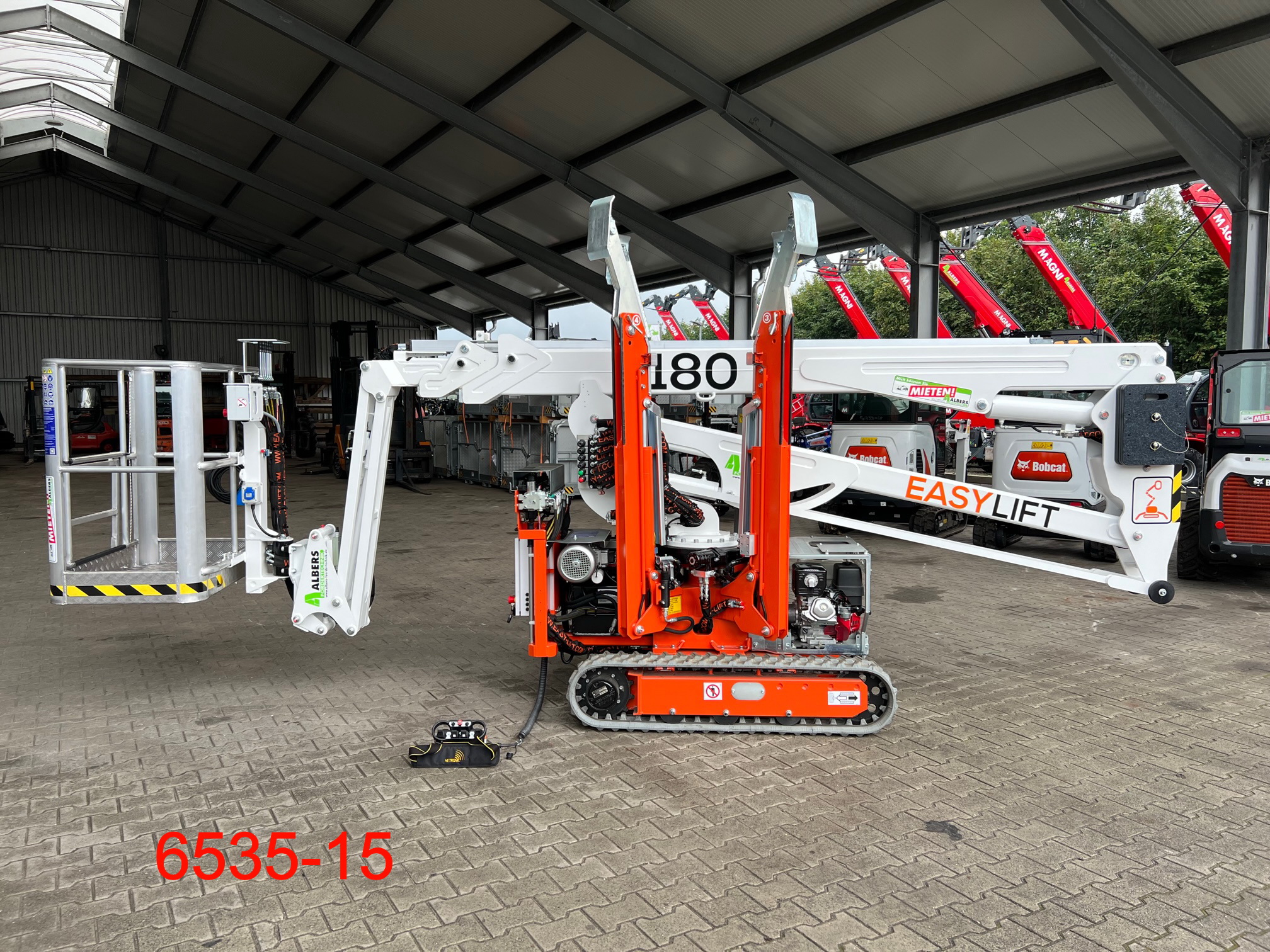 Easy Lift-R 180 Funk Raupenbhne-Gelenkteleskopbhne-www.heftruckcentrumemmen.nl