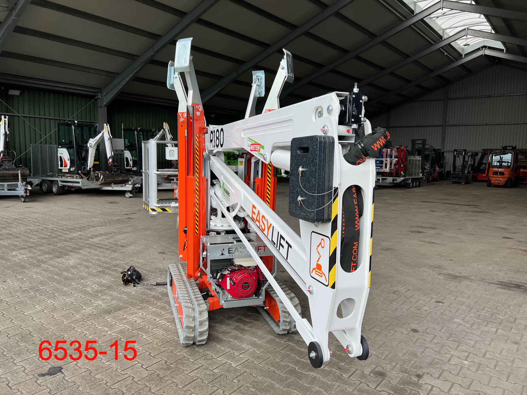 Easy Lift-R 180 Funk Raupenbhne-Gelenkteleskopbhne-www.heftruckcentrumemmen.nl