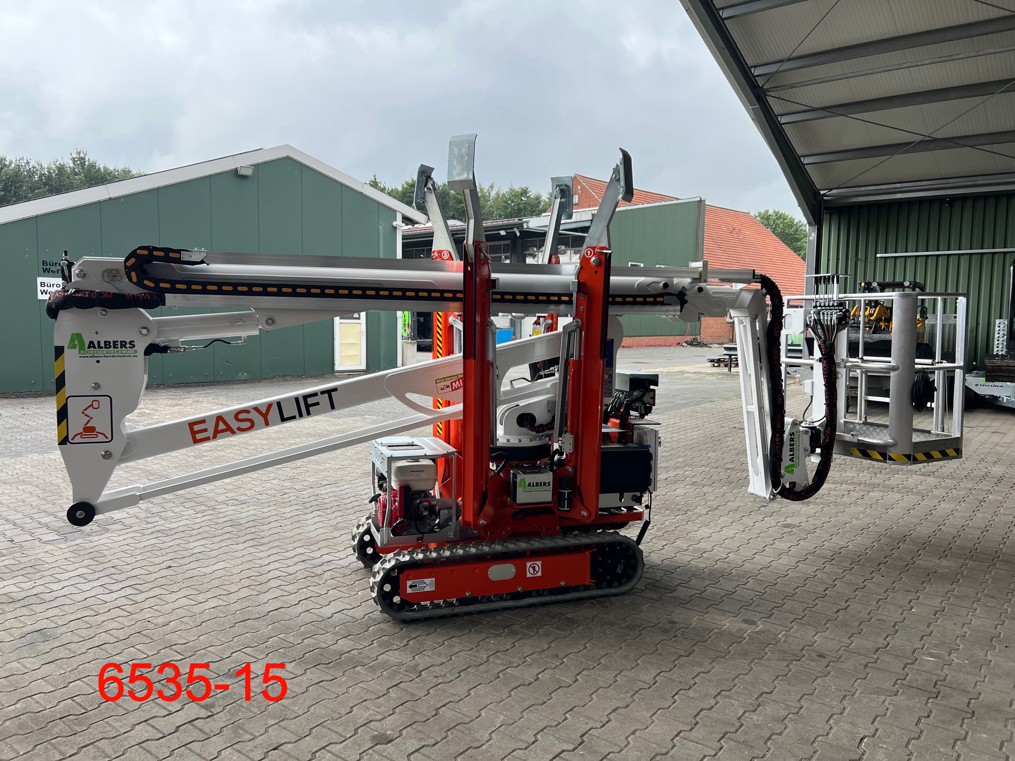 Easy Lift-R 180 Funk Raupenbhne-Gelenkteleskopbhne-www.heftruckcentrumemmen.nl