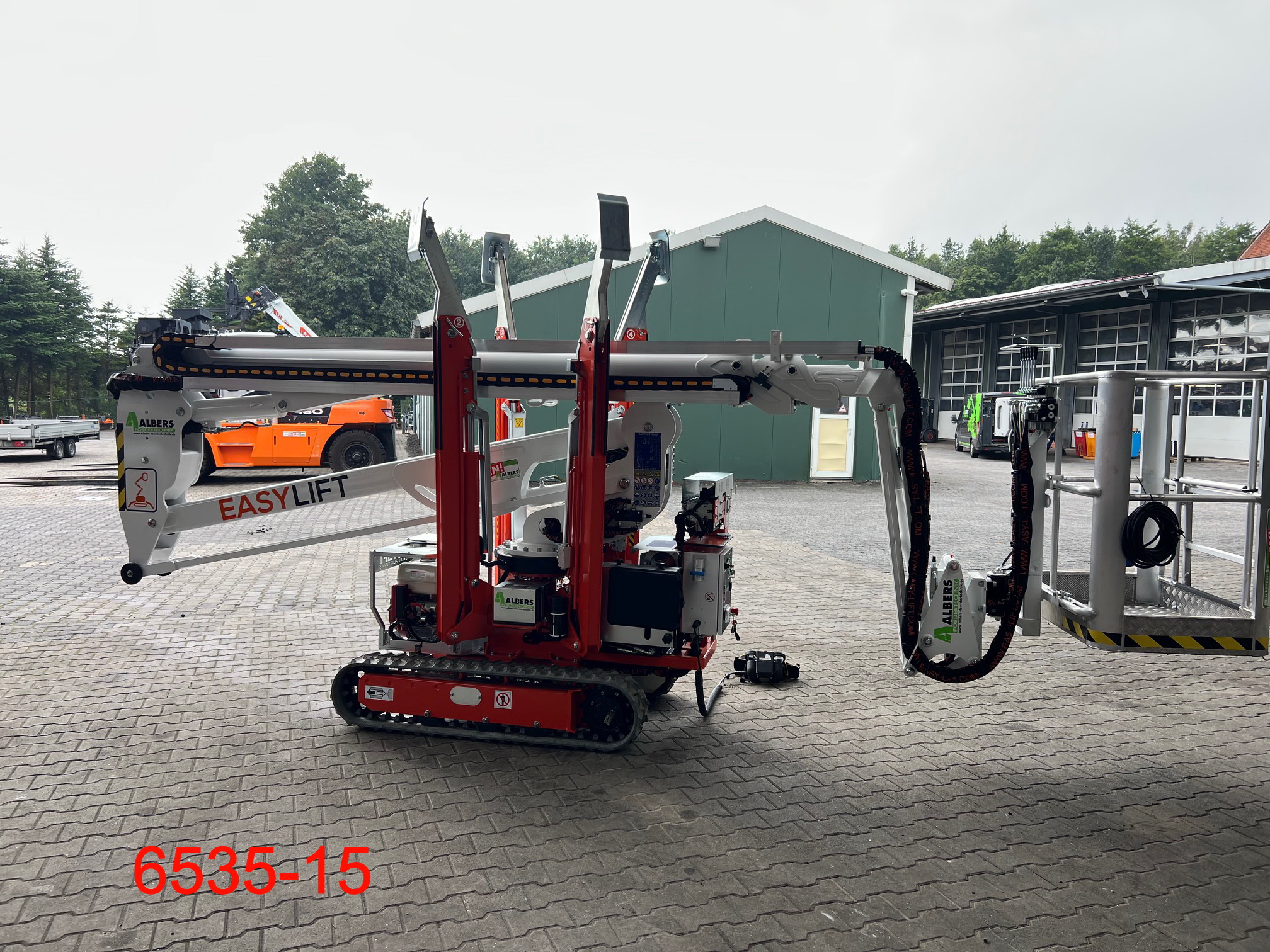 Easy Lift-R 180 Funk Raupenbhne-Gelenkteleskopbhne-www.heftruckcentrumemmen.nl