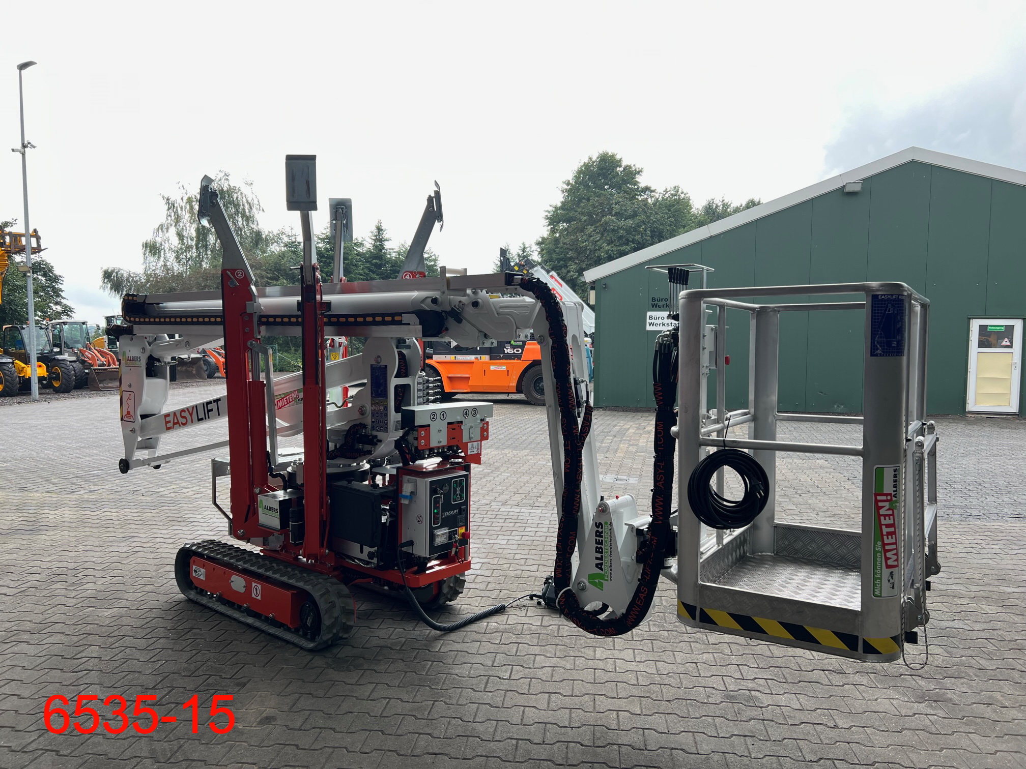 Easy Lift-R 180 Funk Raupenbhne-Gelenkteleskopbhne-www.heftruckcentrumemmen.nl