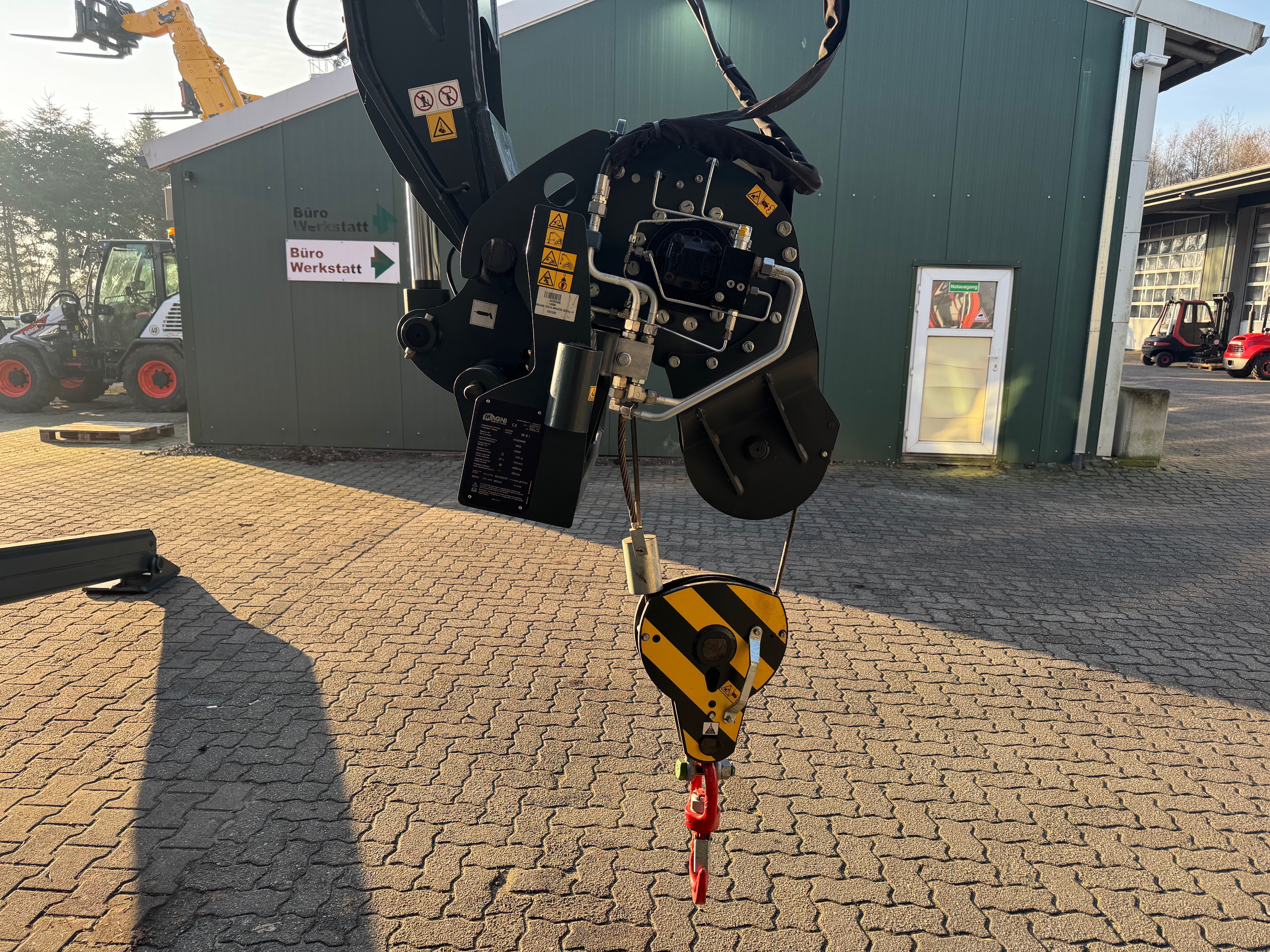 Magni-Seilwinde W 6 - 6000 kg-Hydraulische Seilwinde-www.heftruckcentrumemmen.nl