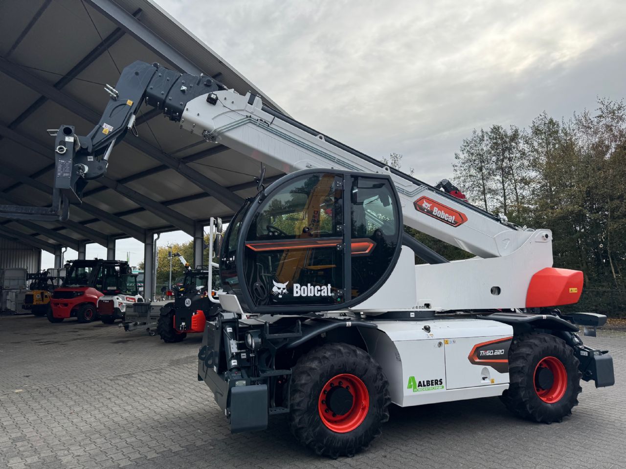 Bobcat-TR 60.220-Teleskopstapler drehbar-http://www.albers-gabelstapler.de